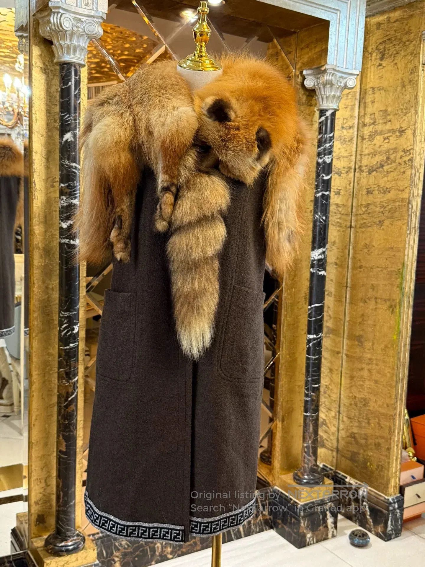 Fendi Fendi Fox Fur Wool Vest. Size US M / EU 48-50 / 2 - 7 Thumbnail