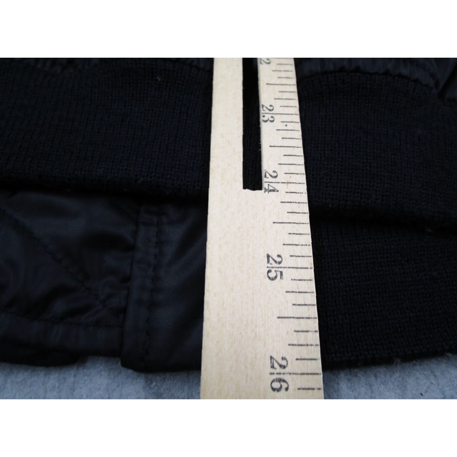 Vintage VINTAGE Denim & Supply Ralph Lauren Jacket Mens Small Black Full Zip Flight Talon Size US S / EU 44-46 / 1 - 6 Thumbnail
