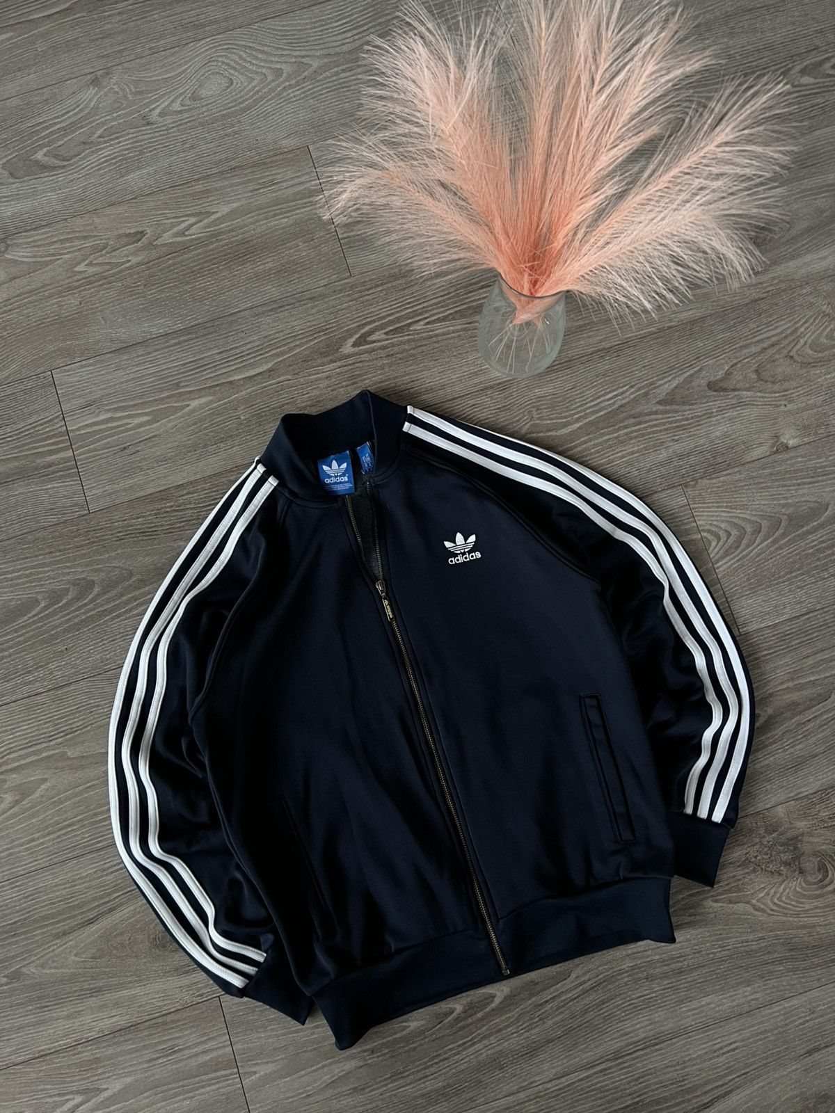 Adidas × Other ‼️Adidas 3 Stripes Track Beanbauer Vintage Y2k Zip Sweatshirt Size US M / EU 48-50 / 2 - 14 Thumbnail