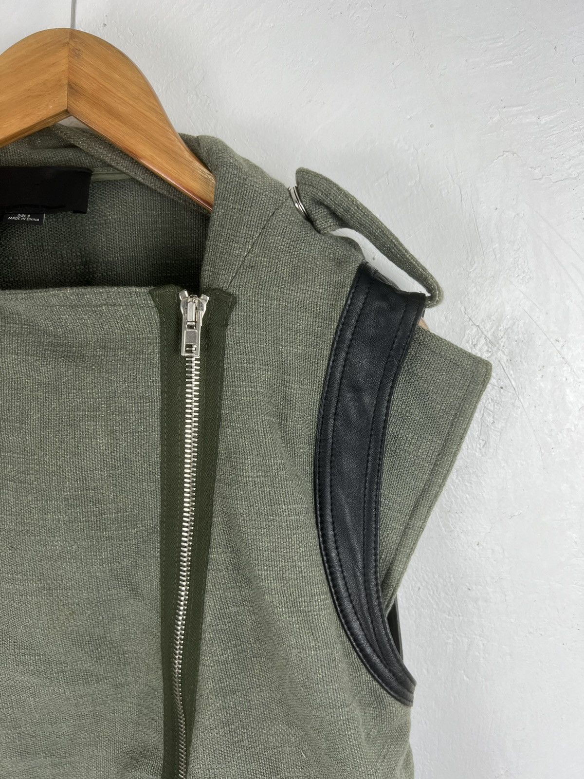 Alexander Wang Alexander Wang Sleveless Biker Jacket Size M / US 6-8 / IT 42-44 - 2 Thumbnail