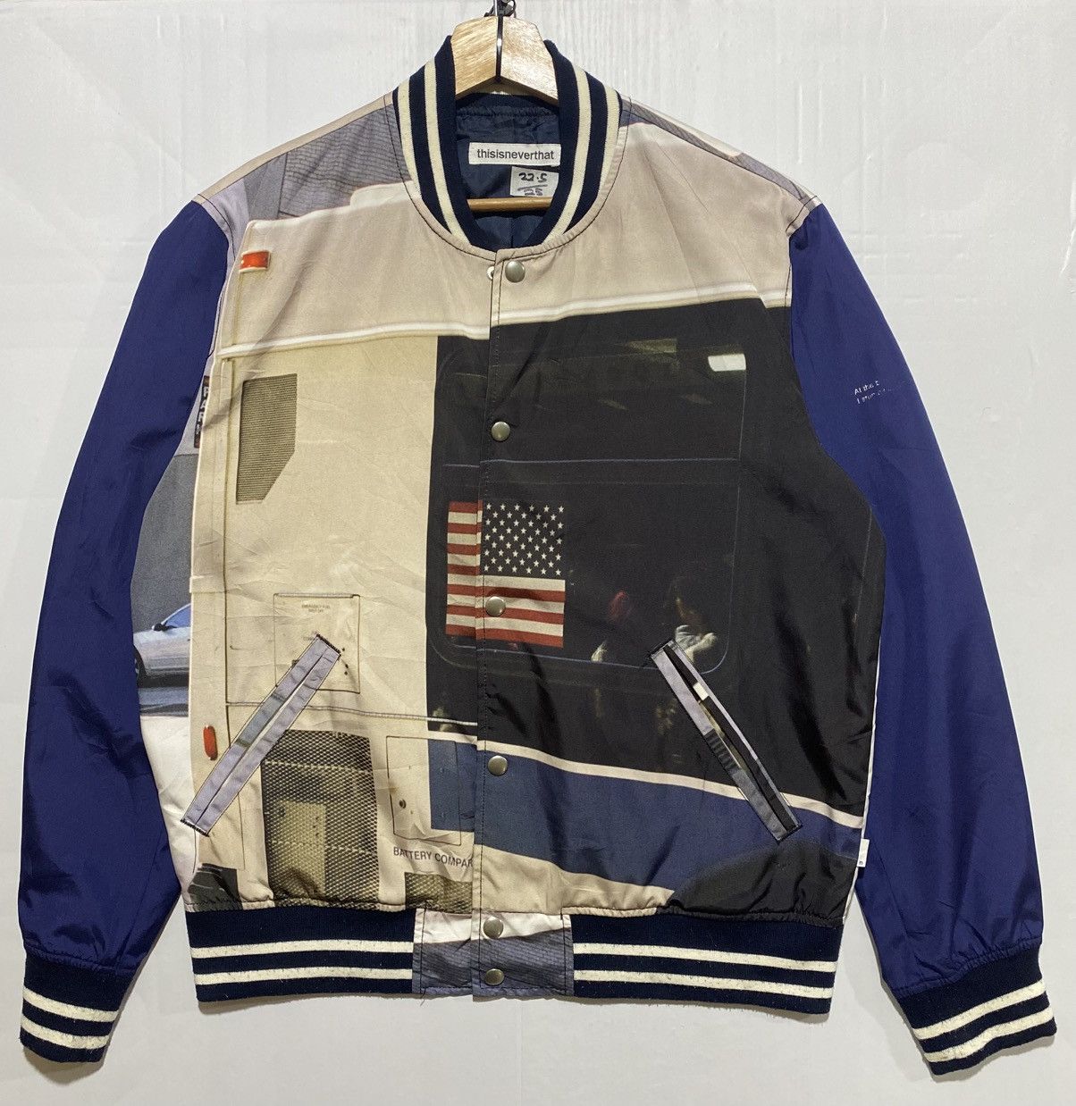 thisisneverthat thisisneverthat Varsity Jacket All Over Graphic Print Size US M / EU 48-50 / 2 - 1 Thumbnail