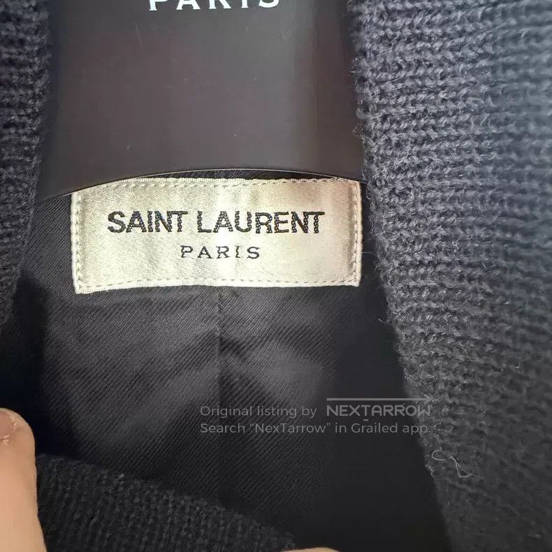 Saint Laurent Paris Saint Laurent Paris Black Samurai Black Patchwork Leather Size XXS / US 00 / IT 34 - 2 Thumbnail