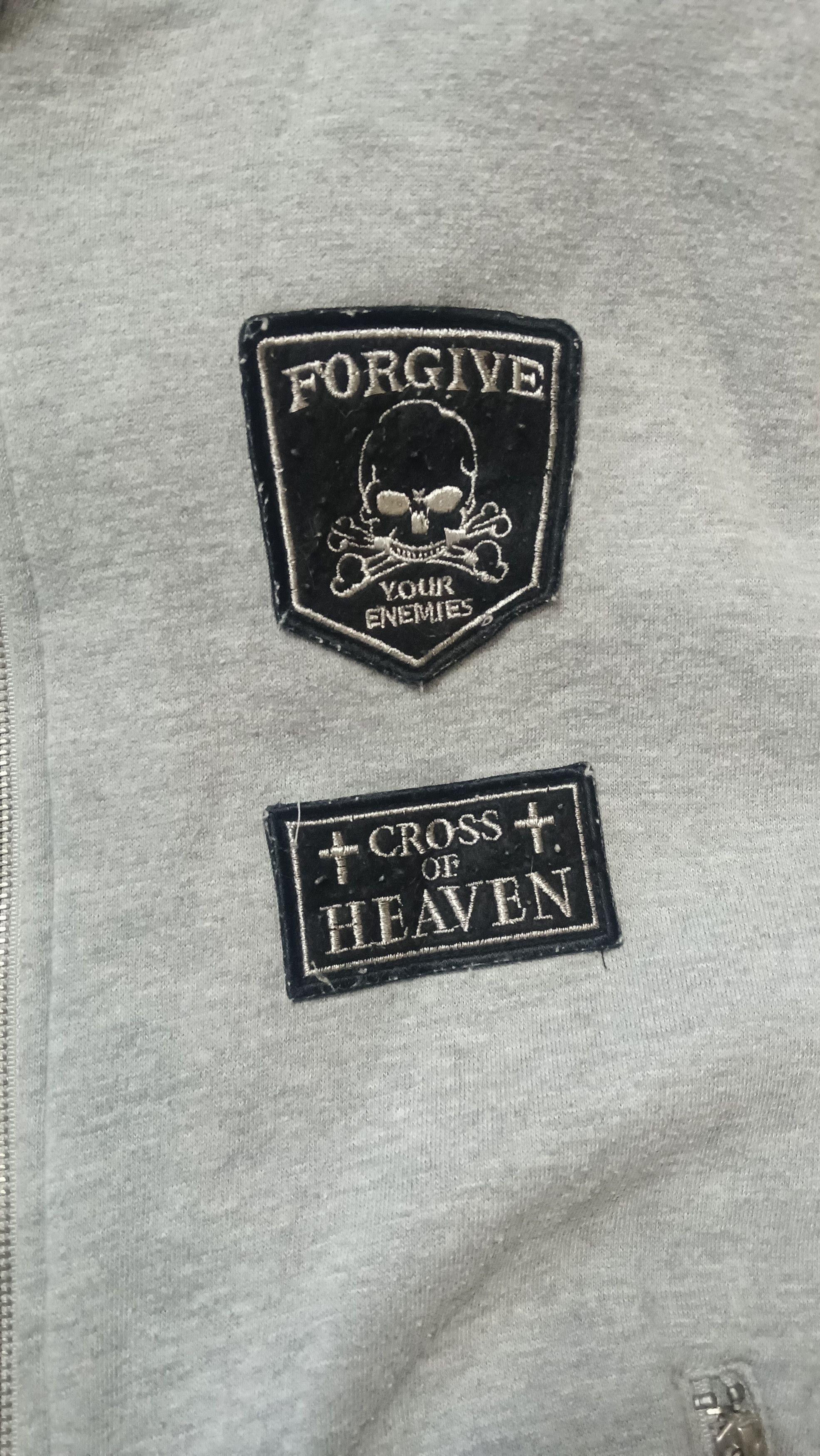 Japanese Brand Strange Heaven Skull zip Hoodie Size US L / EU 52-54 / 3 - 2 Thumbnail