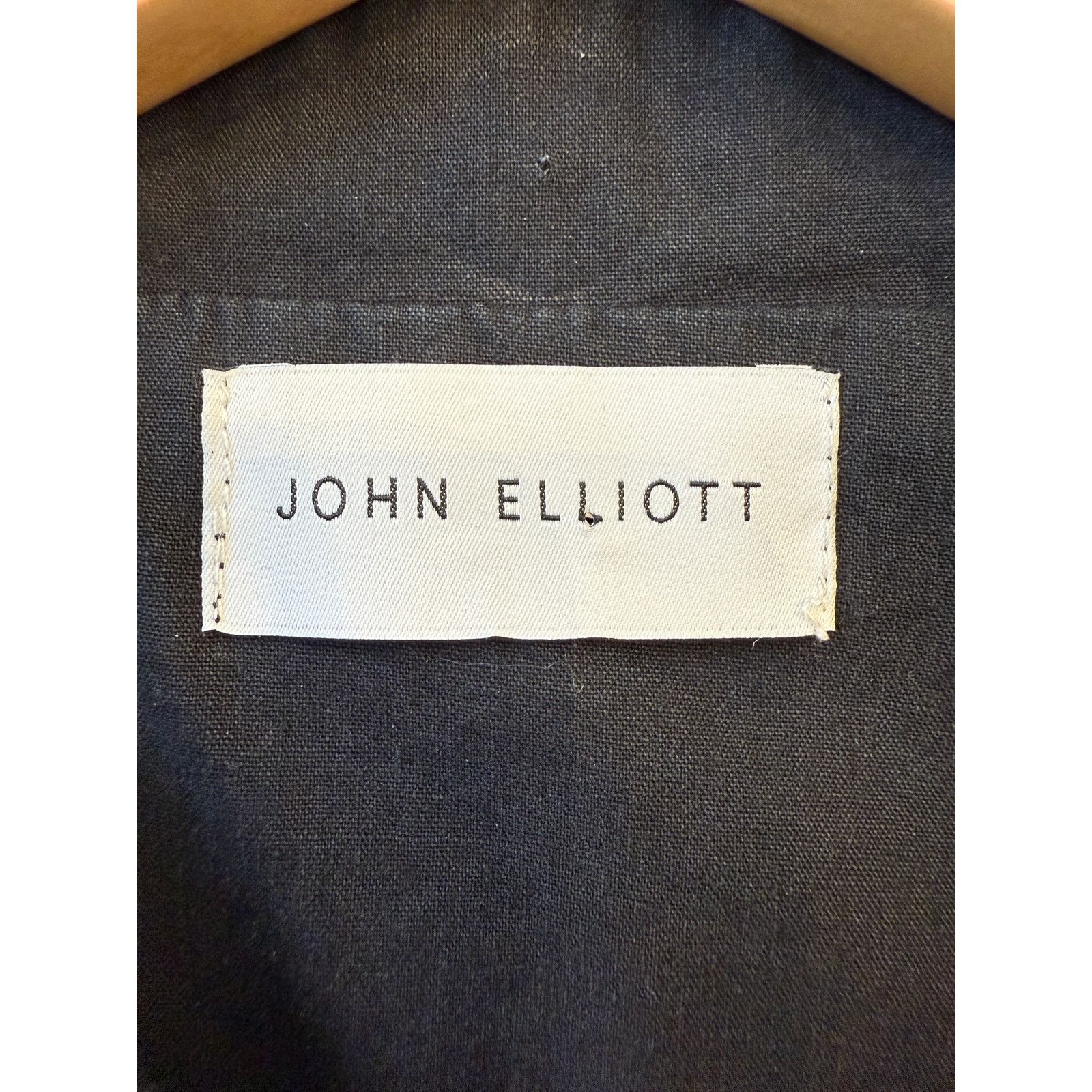 John Elliott John Elliott Black Deck Jacket Size US L / EU 52-54 / 3 - 3 Thumbnail