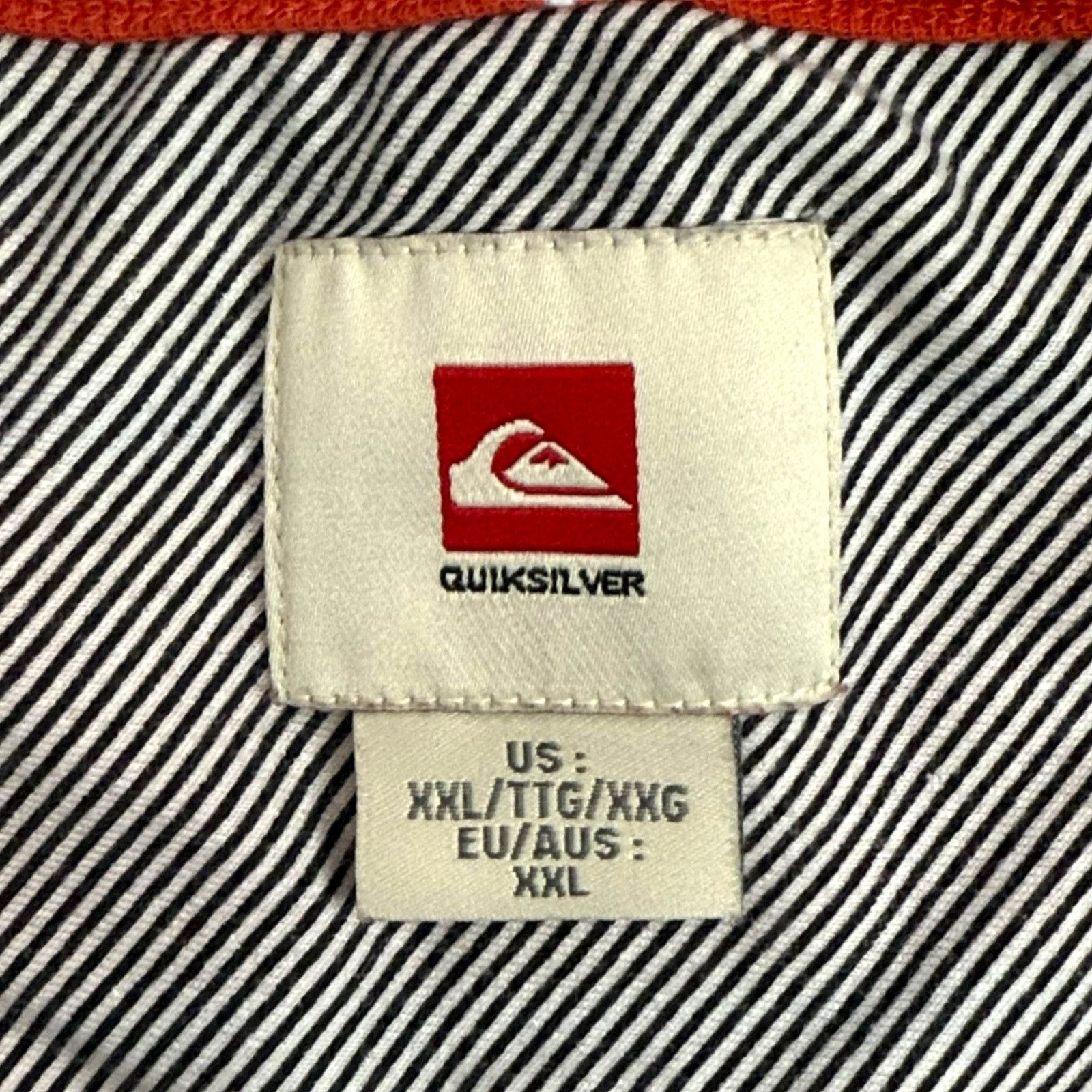 Quiksilver Quiksilver Men’s XXL Red Multicolor Stripe Tank Top Pocket Size US XXL / EU 58 / 5 - 3 Thumbnail