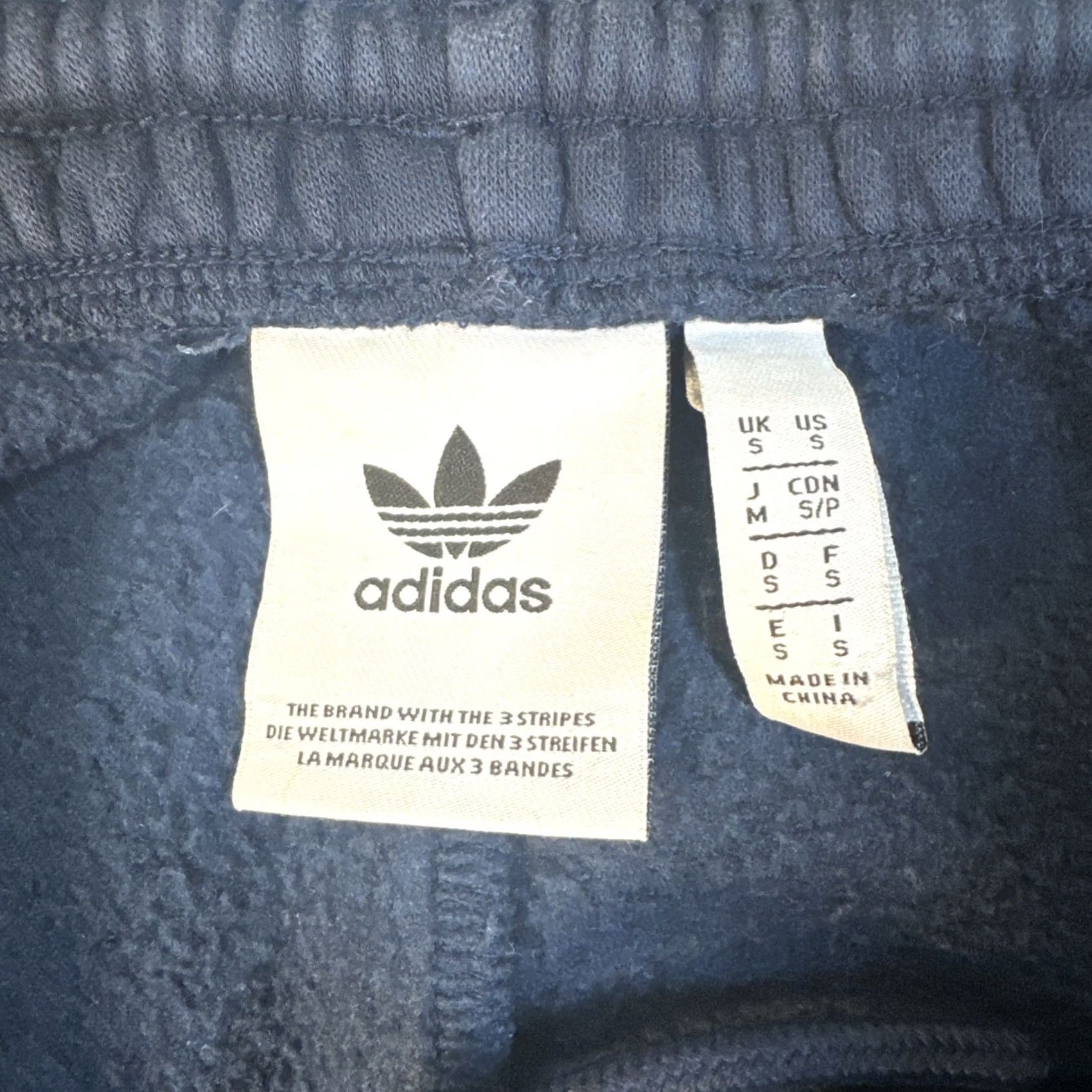 Adidas Adidas Men’s Jogging Pants Blue Size S Sweatpants Regular Activewear Pants Mens Size US 29 - 2 Thumbnail