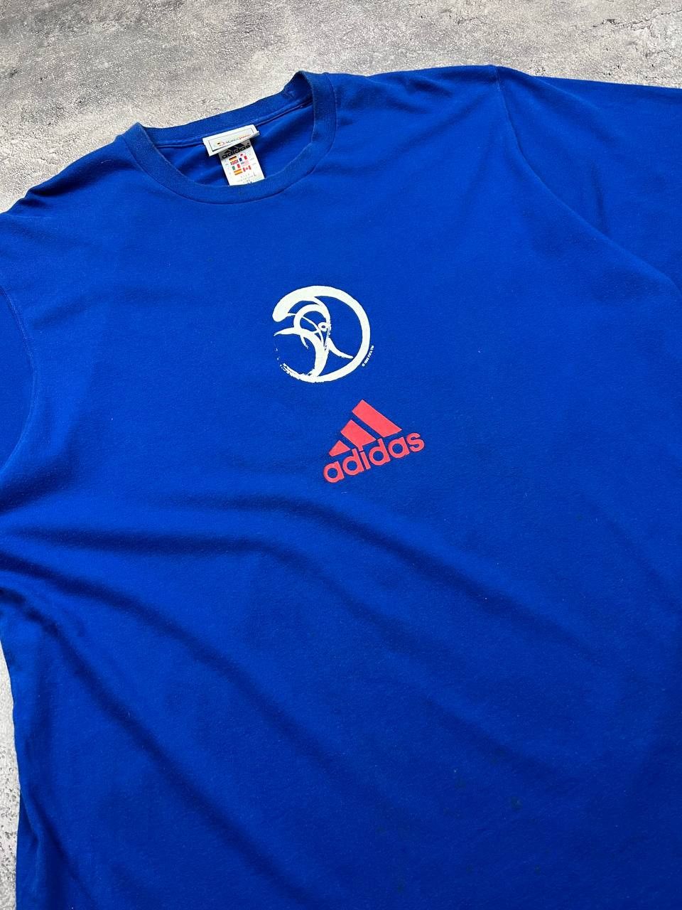 Adidas Vintage Adidas FIFA World Cup 2002 Korea - Japan T-Shirt Size US L / EU 52-54 / 3 - 3 Thumbnail