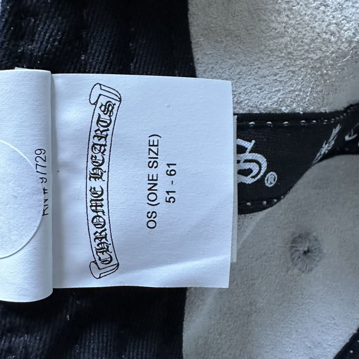 Chrome Hearts Chrome Hearts Snow Camo Leather Hat Size ONE SIZE - 7 Thumbnail