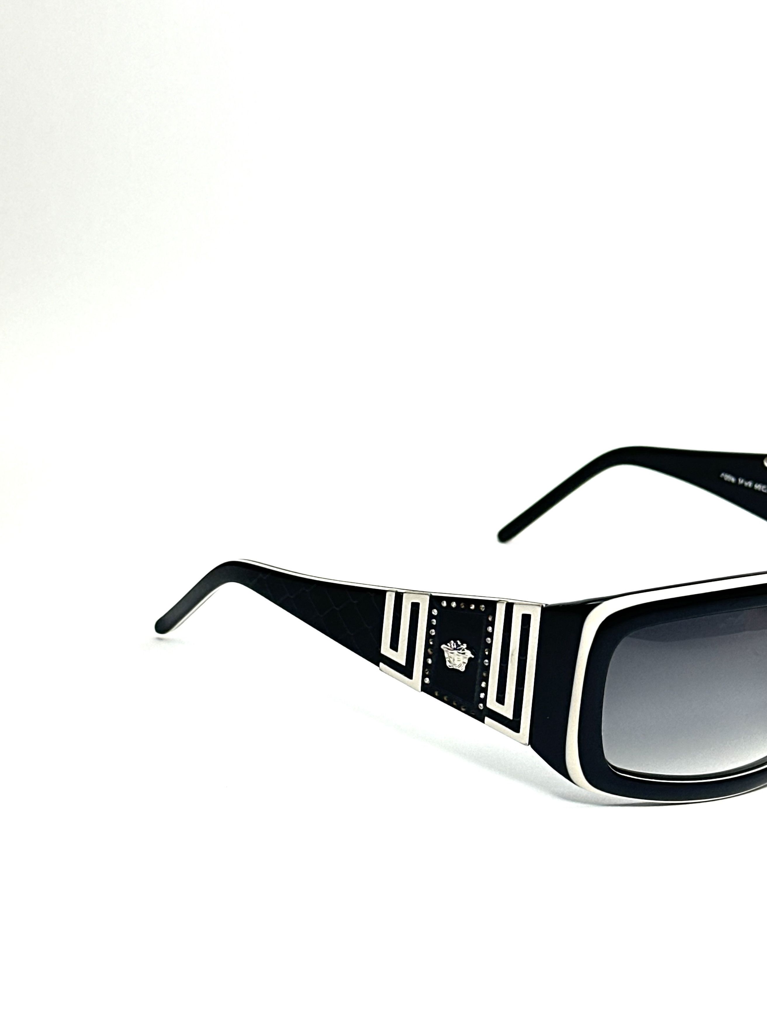 Versace Versace Barocco Rhinestones Swarovski Vintage Sunglasses Size ONE SIZE - 6 Thumbnail