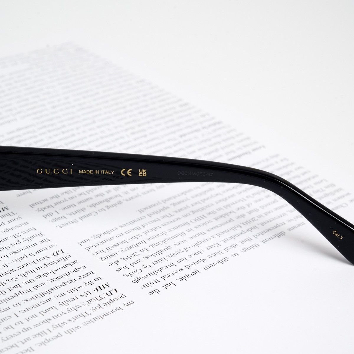 Gucci GUCCI GG1779S 001 SUNGLASSES Size ONE SIZE - 4 Thumbnail