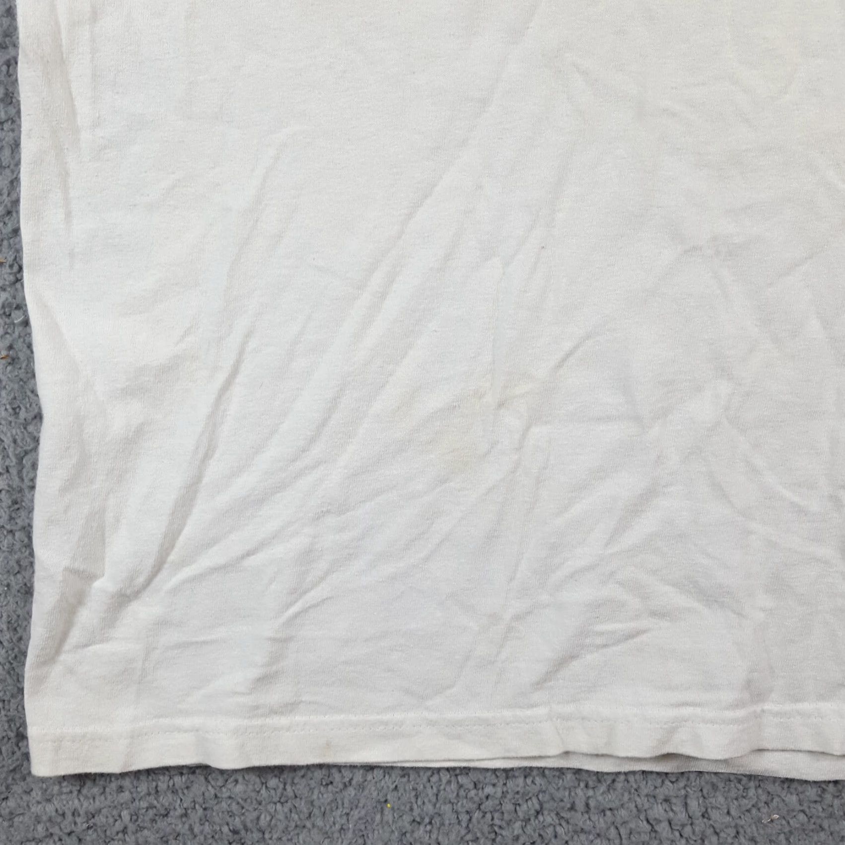 Hanes VINTAGE Hanes Men's T-Shirt Small Summer Beach 90s Retro Tropicana Island Cruise Boat Ship White Size US S / EU 44-46 / 1 - 4 Thumbnail