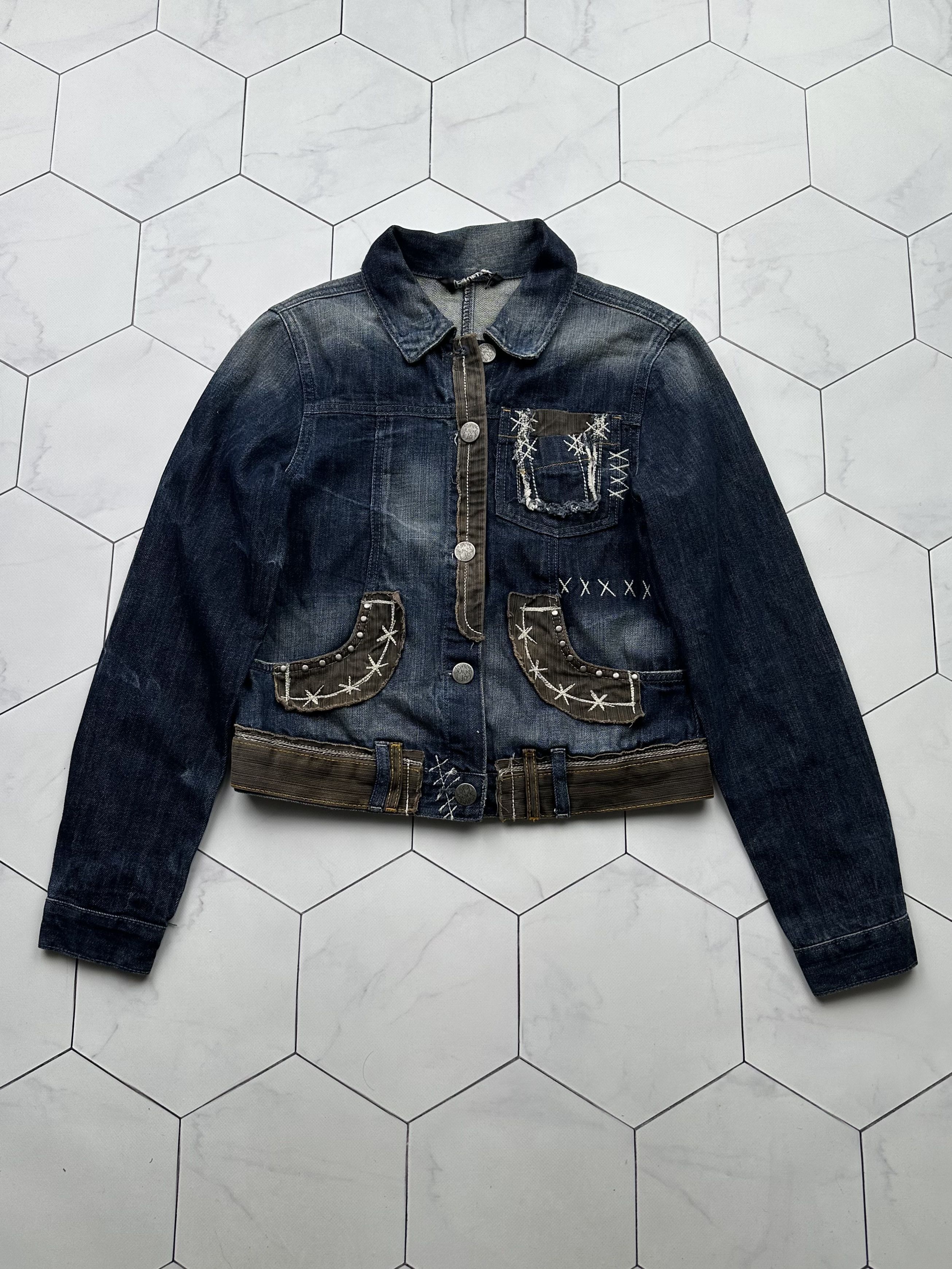 Japanese Brand Vintage Denim Jacket E2(B8) Size M / US 6-8 / IT 42-44 - 1 Thumbnail