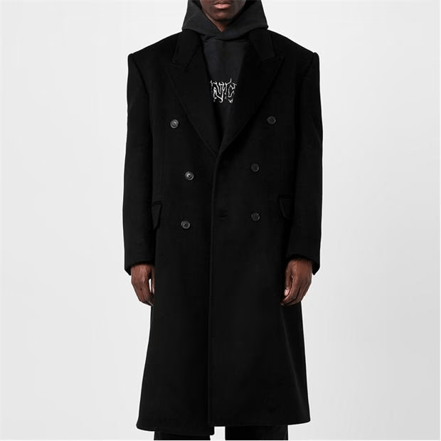 Balenciaga Double Breasted Cotton Overcoat Size US L / EU 52-54 / 3 - 5 Thumbnail