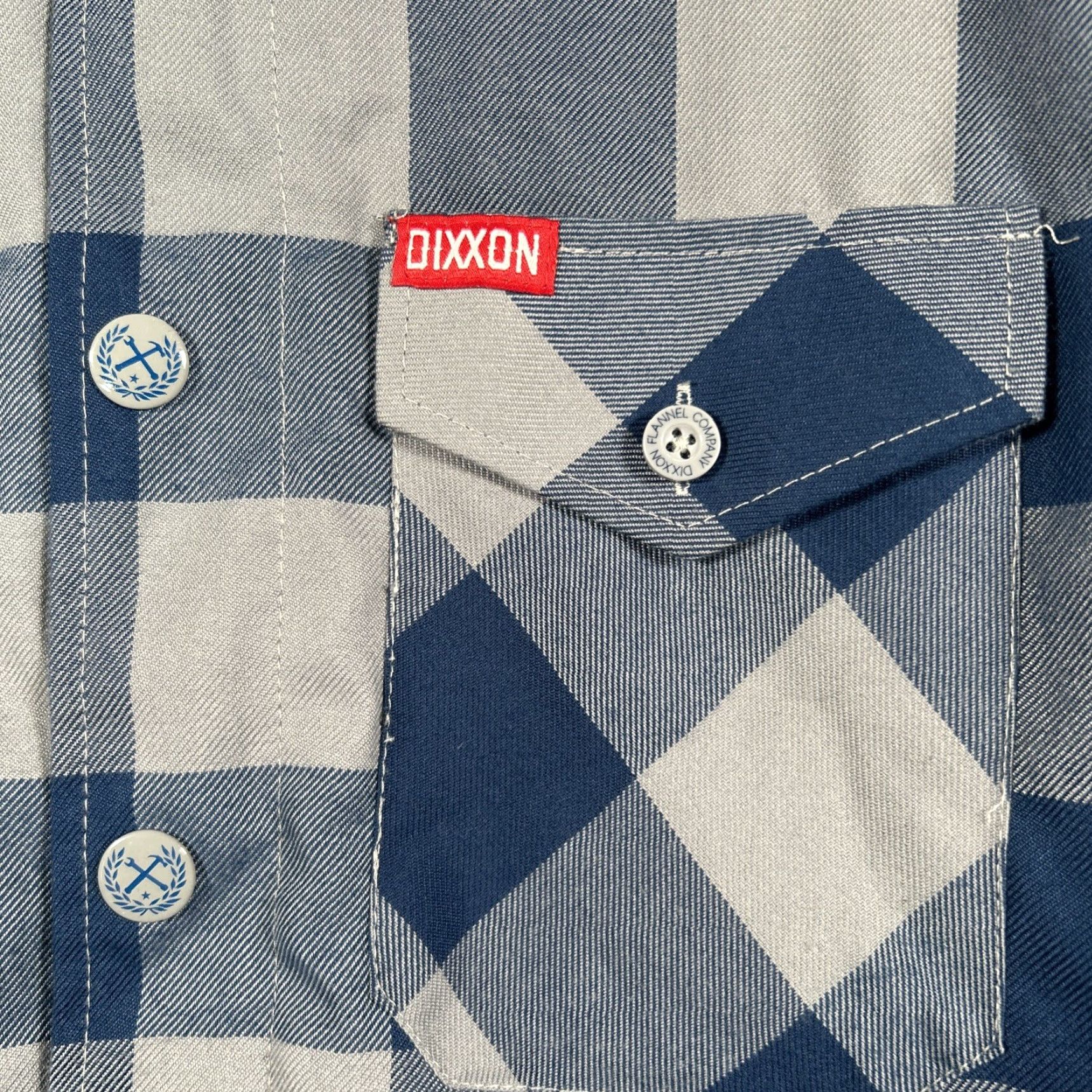 CO Dixxon Flannel Co Mancave Quilted Lined Jacket Shacket XS Plaid Blue Shacket Men Casual Vintage: No (Oops) Size US XS / EU 42 / 0 - 4 Thumbnail
