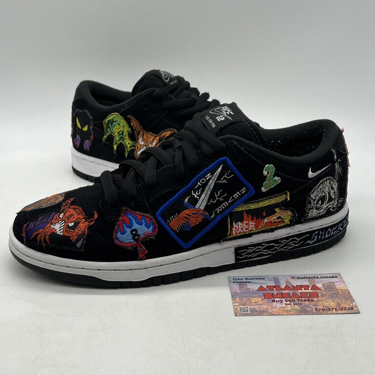 Neckface x Nike Dunk Low Black