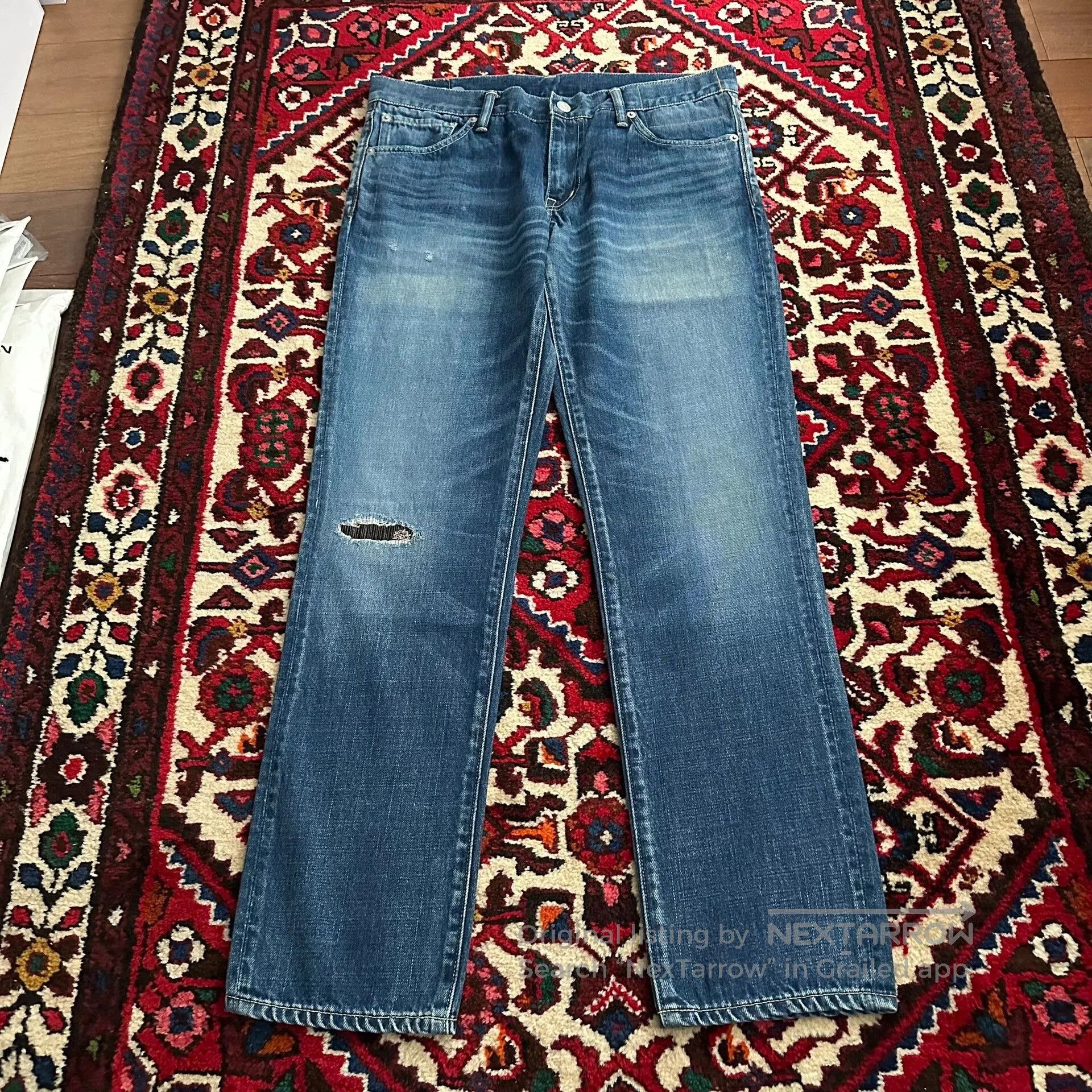 Visvim visvim 17aw 04d10 Washed Jeans. Size US 34 / EU 50 - 1 Thumbnail