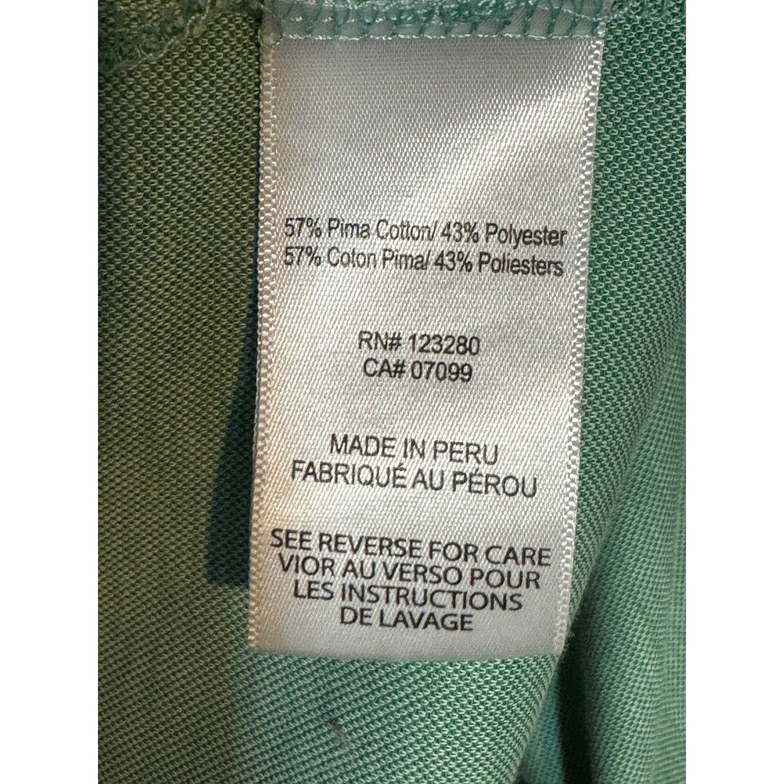 TravisMathew Travis Mathew · Medium · Pima Cotton Polo · Light Green Size US M / EU 48-50 / 2 - 7 Thumbnail