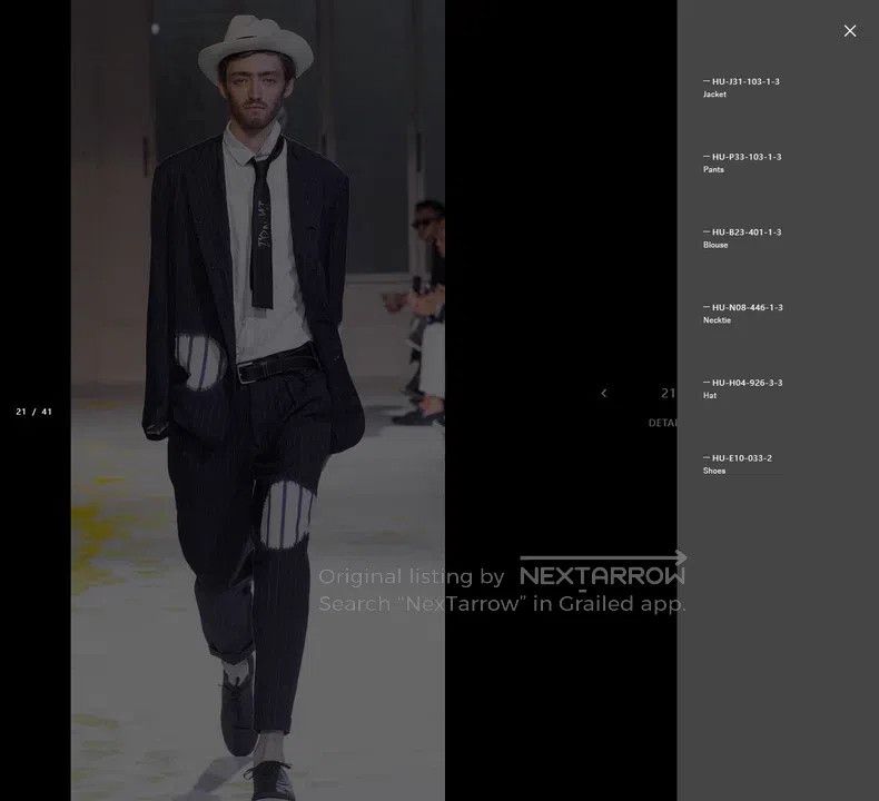 Yohji Yamamoto YOHJI YAMAMOTO Multi-Piece Patchwork White Shirt Size US L / EU 52-54 / 3 - 5 Thumbnail