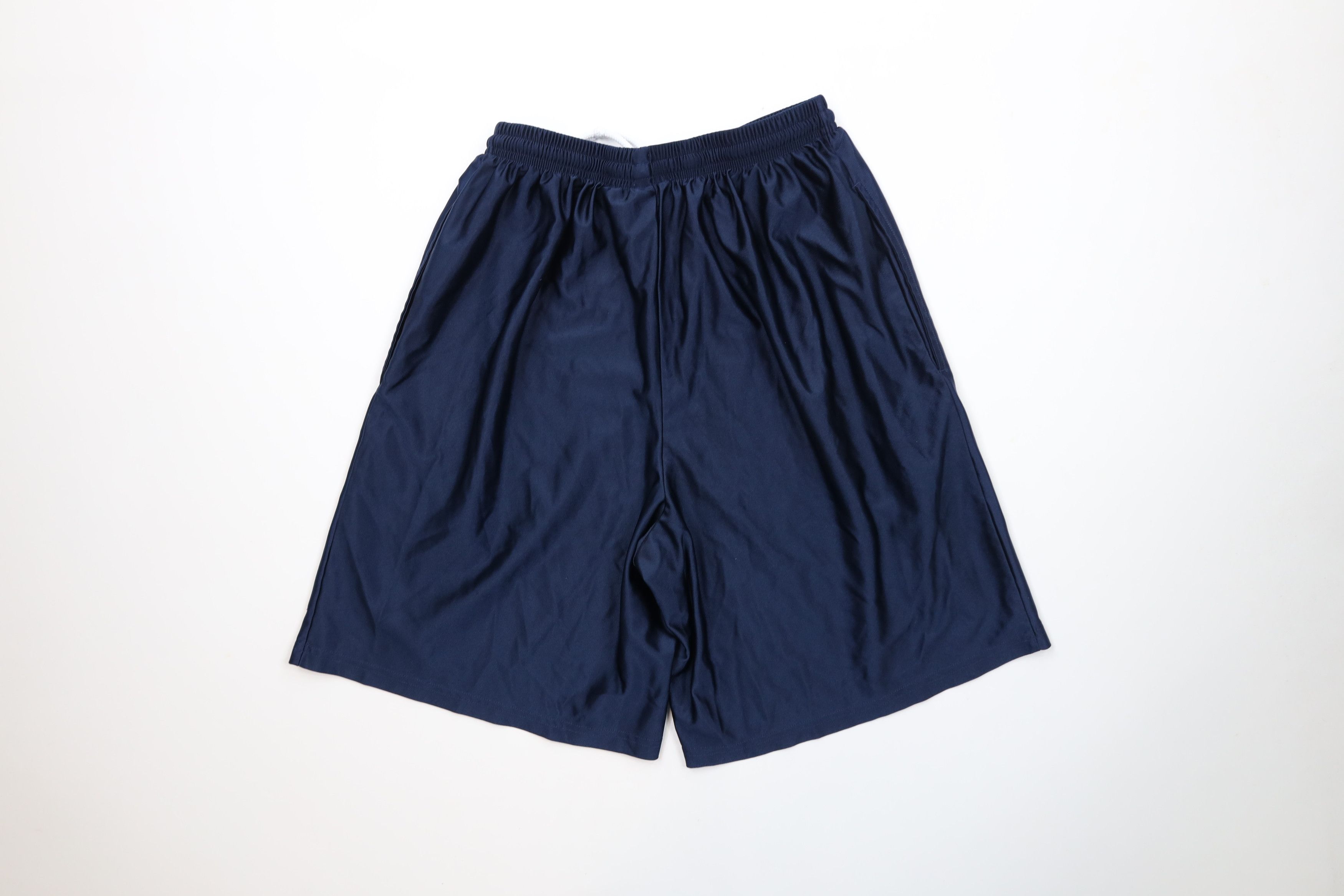 Nike × Vintage Vintage 90s Y2K Nike Travis Scott Mini Swoosh Shorts Size US 34 / EU 50 - 10 Thumbnail
