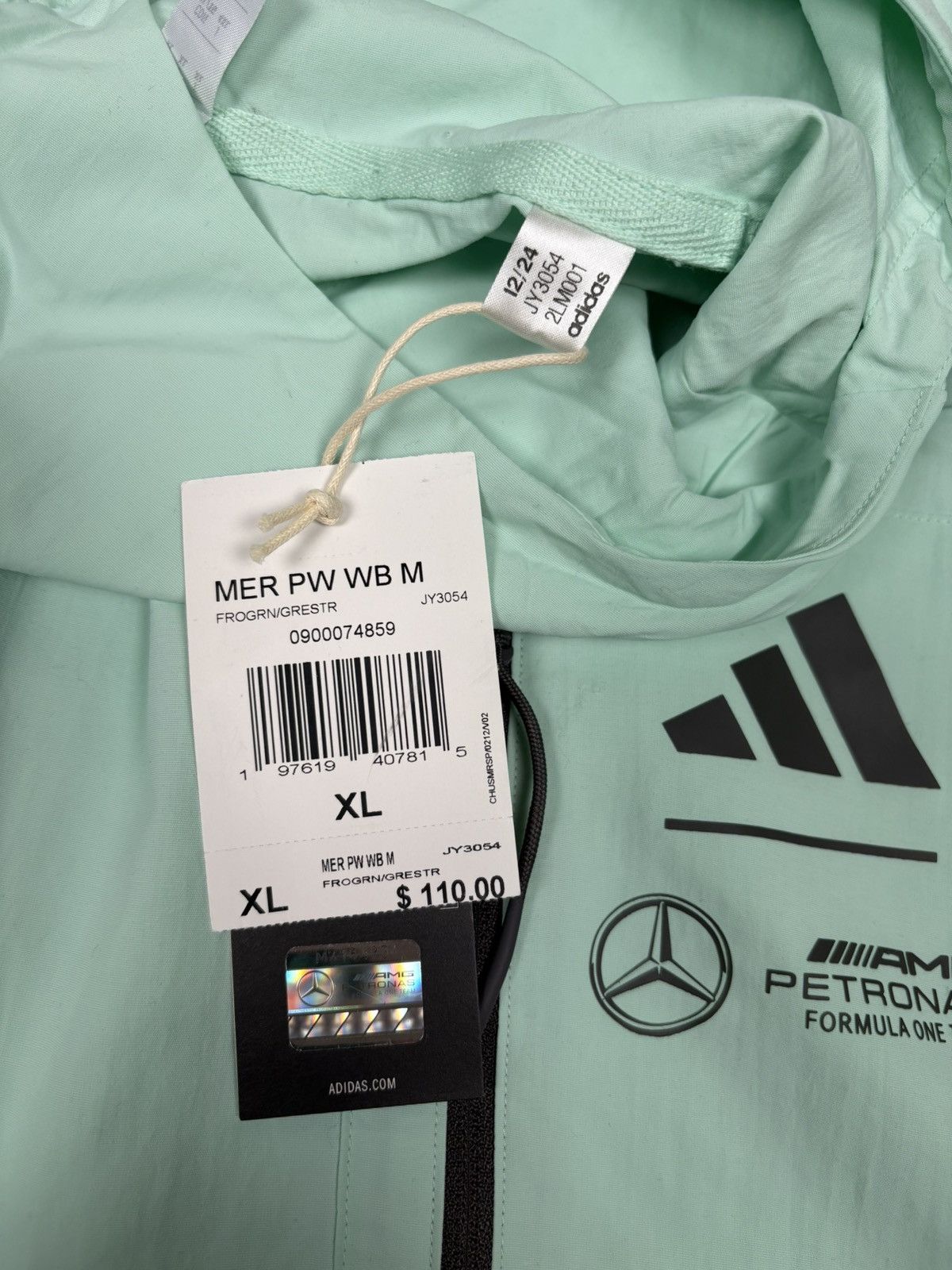 Adidas Adidas woven windbreaker Size US XL / EU 56 / 4 - 4 Thumbnail