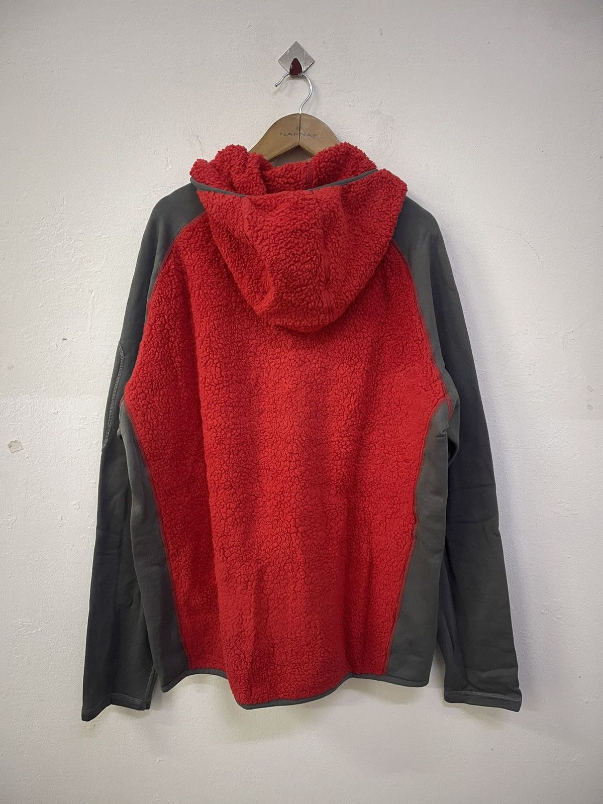 Patagonia Polartec Patagonia Hybrid Sherpa Fleece Hooded Jacket Size US L / EU 52-54 / 3 - 3 Thumbnail