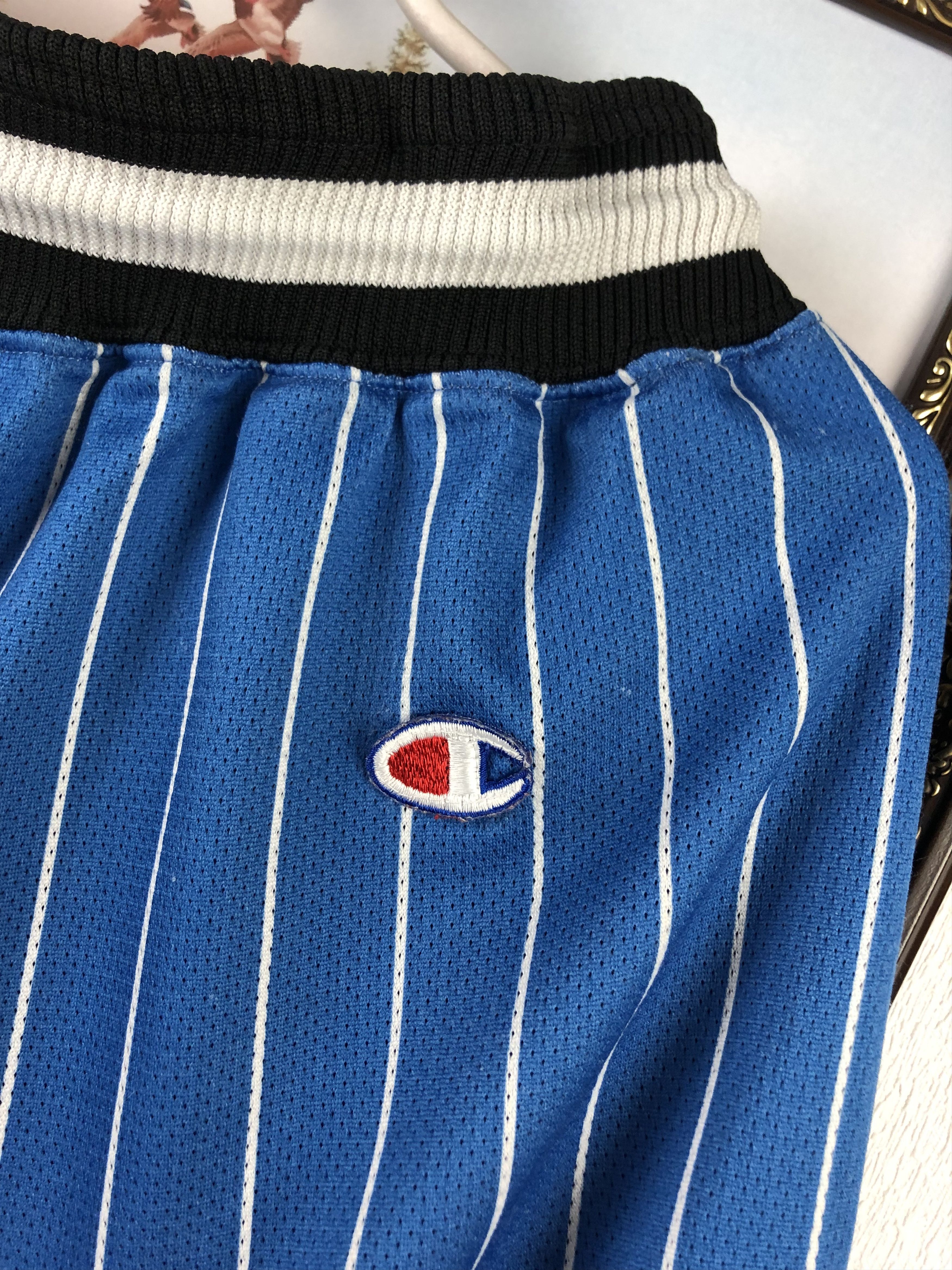 NBA Vintage Orlando Magic Champion Shorts NBA Mens Rare Size US 34 / EU 50 - 6 Thumbnail