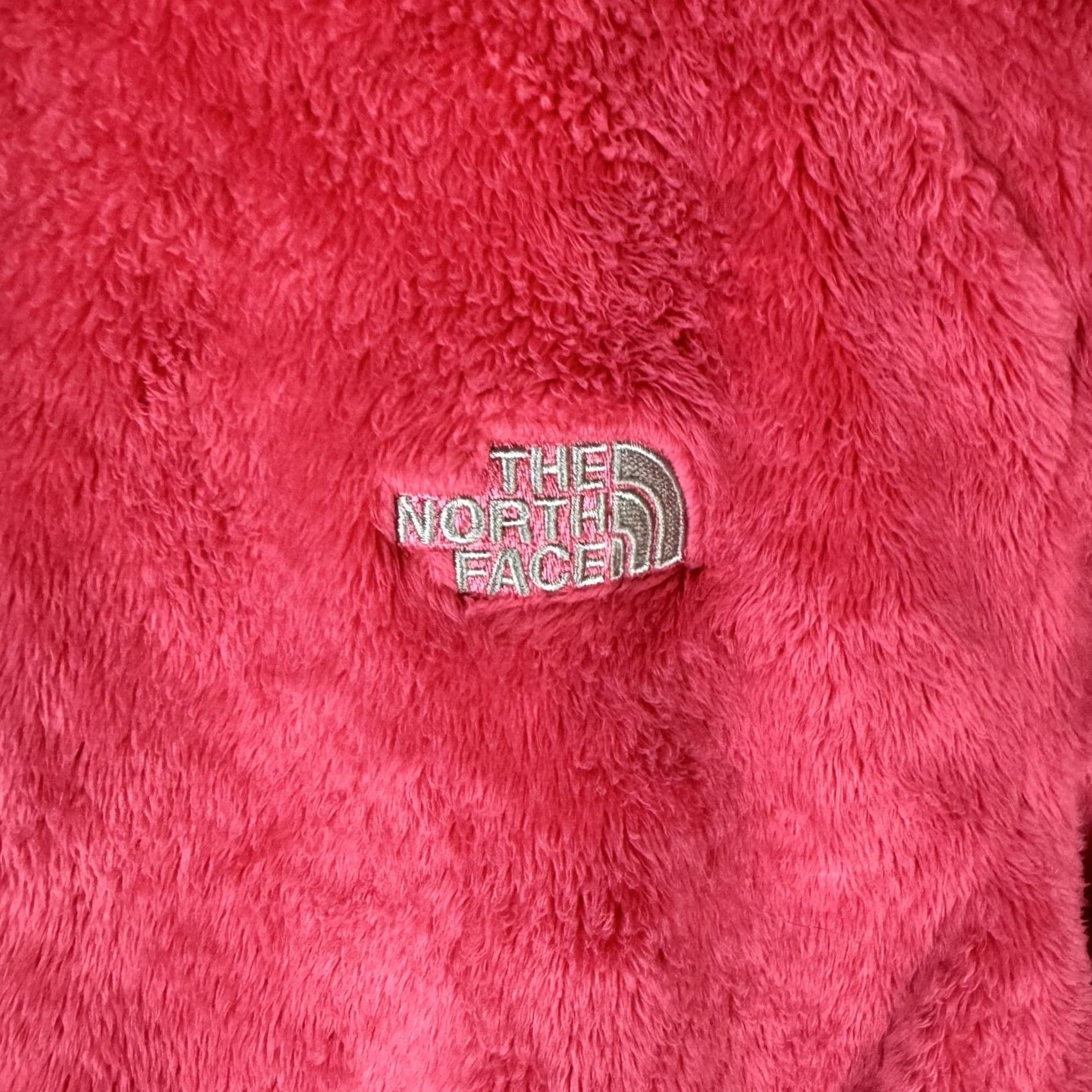 The North Face The North Face Womens Fleece Jacket Pink L Full Zip Warm Soft Plush Fuzzy Jacket Parking Style? Size L / US 10 / IT 46 - 6 Thumbnail