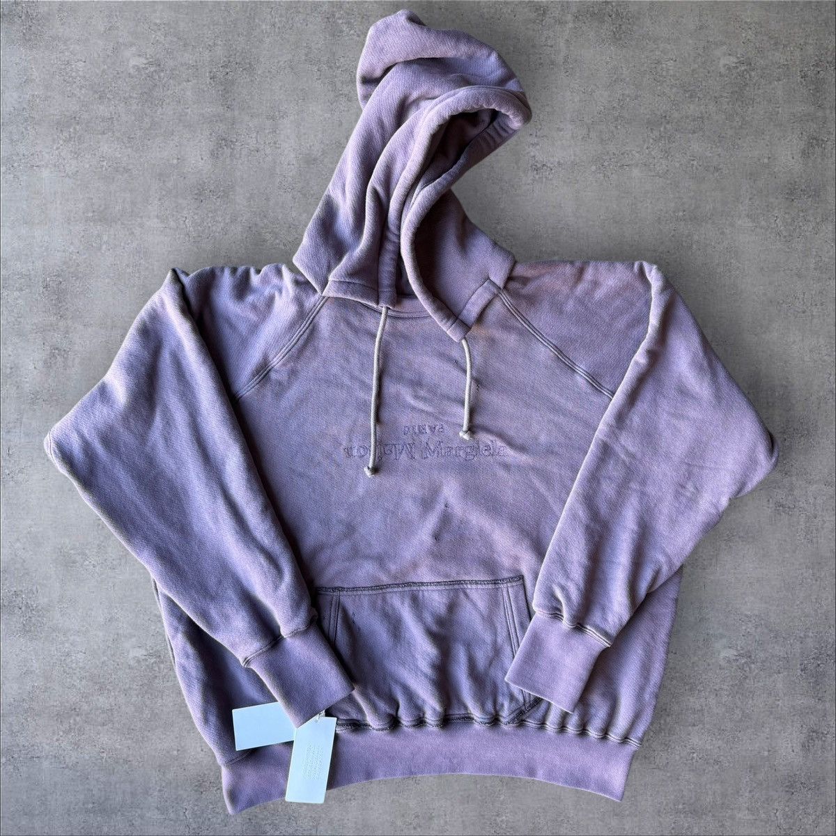 Maison Margiela BRAND NEW MAISON MARGIELA REVERSE-LOGO COTTON HOODIE SIZE L Size US L / EU 52-54 / 3 - 1 Thumbnail