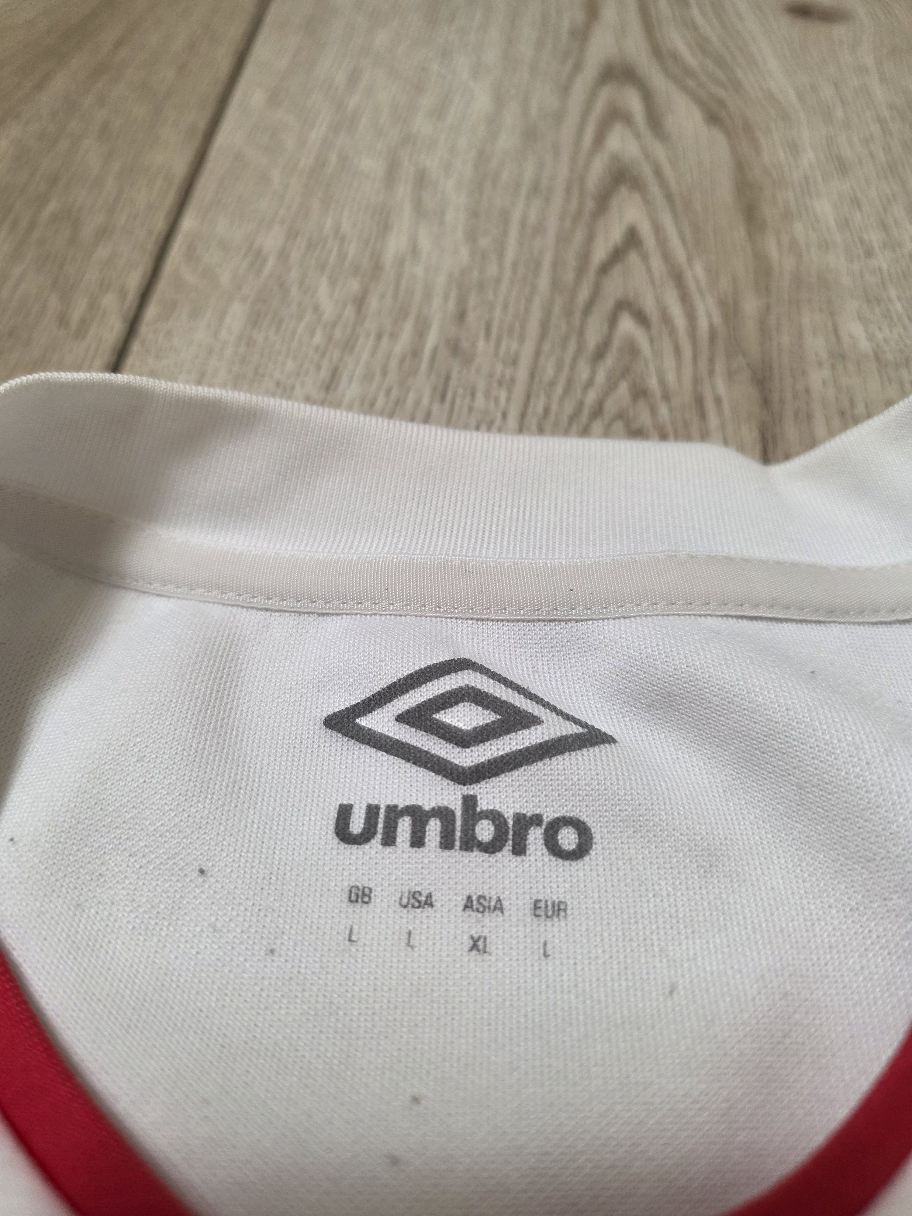 Umbro ENGLAND RUGBY JERSEY ENGLAND RUGBY SHIRT WHITE O2 Size US L / EU 52-54 / 3 - 6 Thumbnail