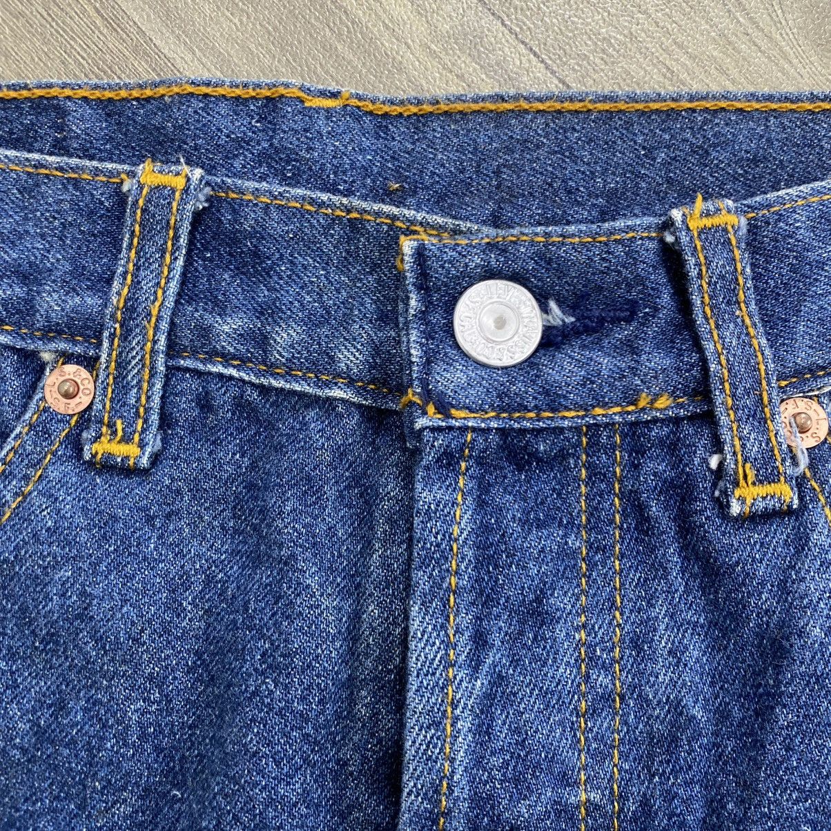 Levi's Vintage Clothing 🇺🇸1990s Vintage Levis 501 31x34 Straight Leg Faded Jeans Size US 29 - 7 Thumbnail