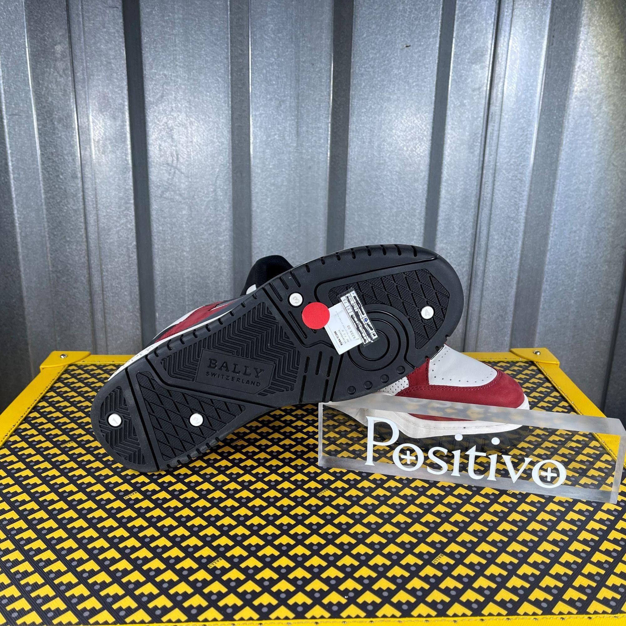 Bally Bally Kuba Red Leather Low Top Sneakers US 7 Size US 7 / EU 40 - 5 Thumbnail
