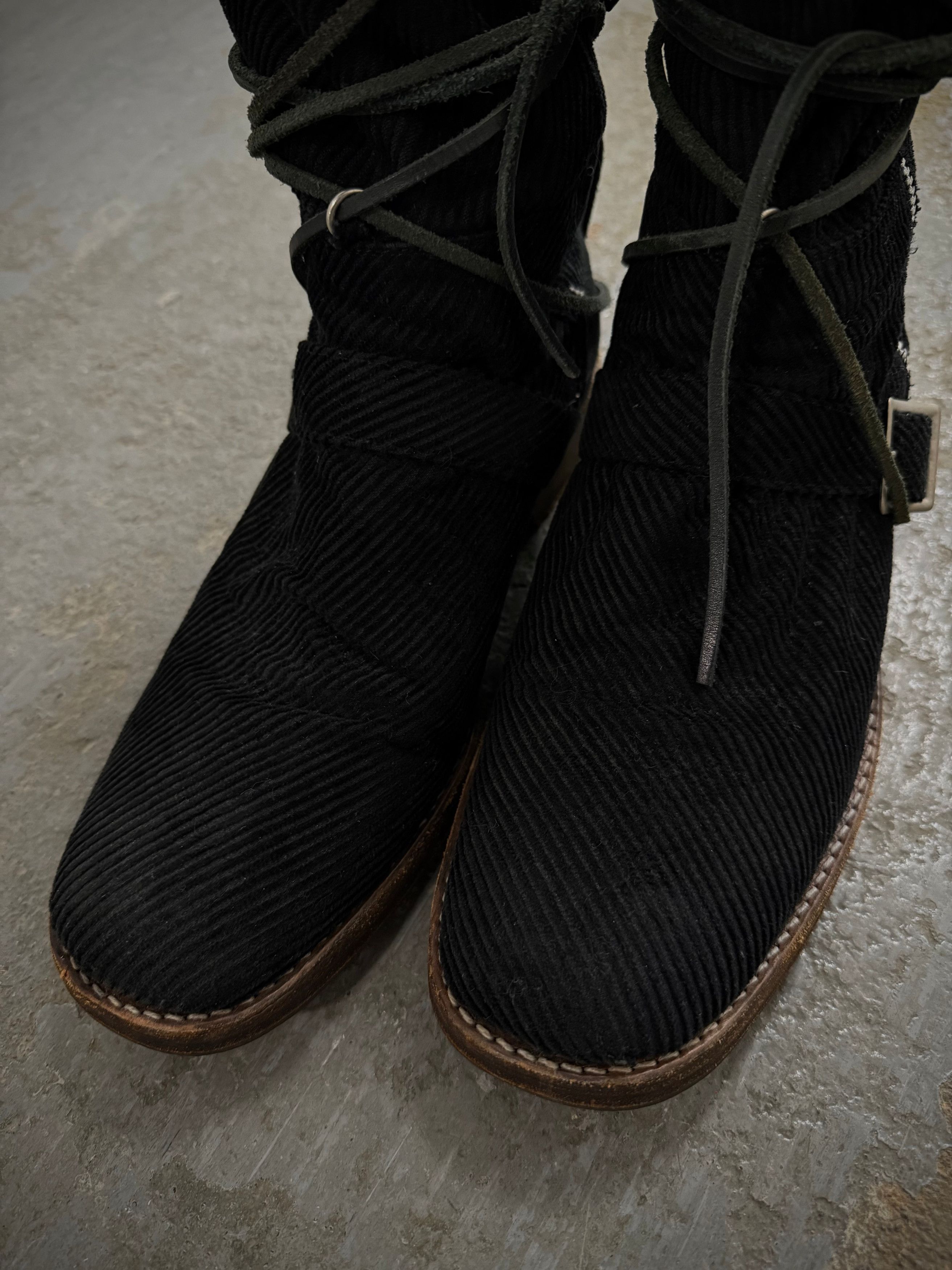 Undercover Undercover Corduroy Side Zip Engineer Boots Size US 9 / EU 42 - 5 Thumbnail