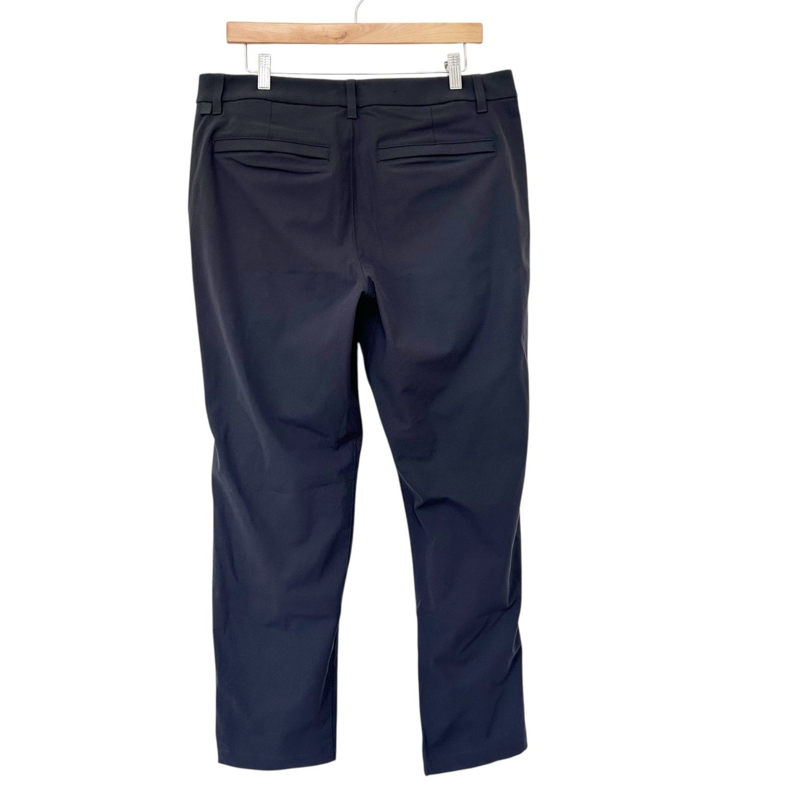 Lululemon Lululemon Gray ABC Classic Fit 5 Pocket Warpstreme Pants 34 Size US 34 / EU 50 - 5 Thumbnail