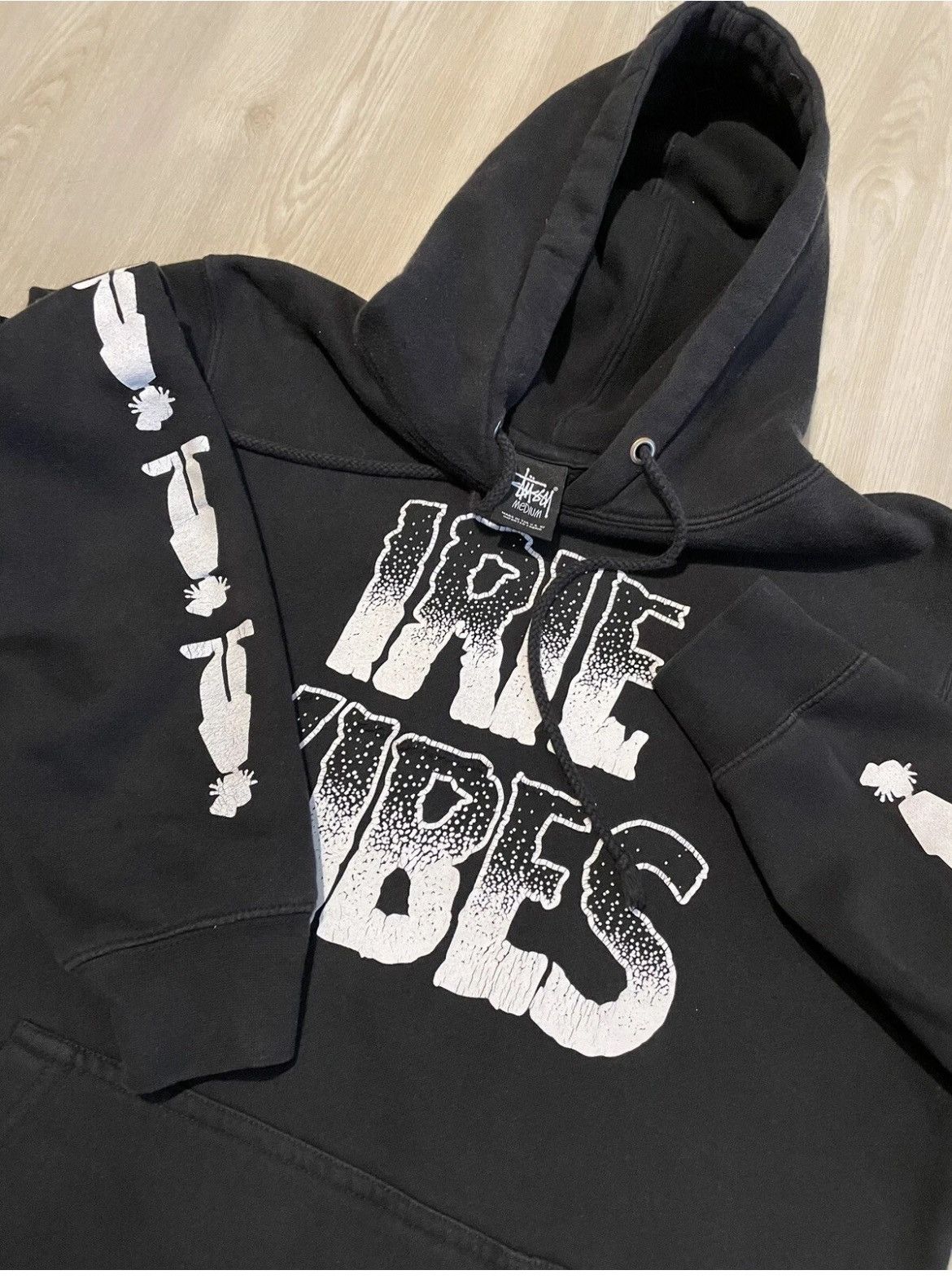 Stussy Vintage Stussy Irie Vibes Parker Hoodie sz med Made in USA Size US M / EU 48-50 / 2 - 2 Thumbnail