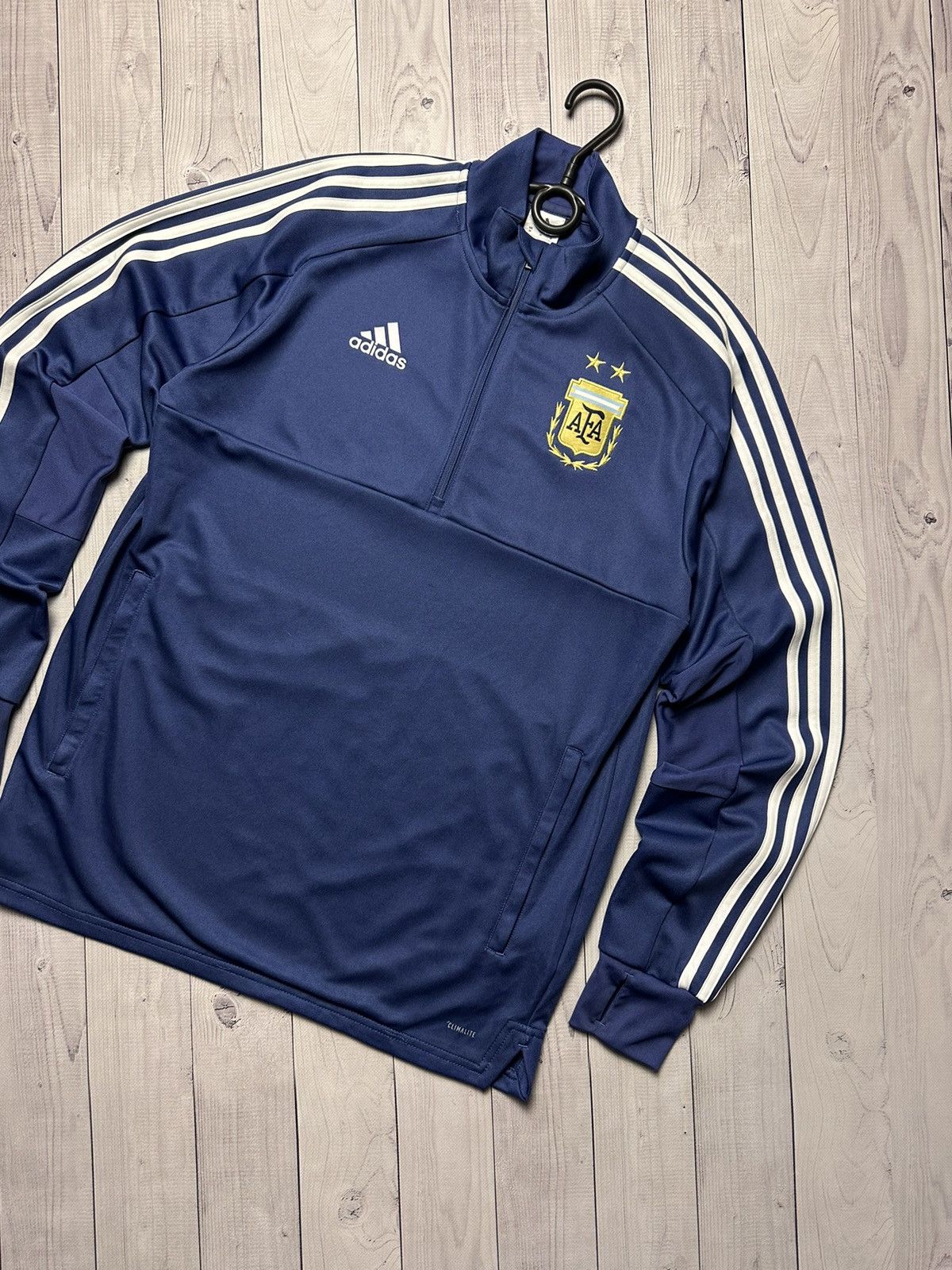 Vintage adidas Argentina soccer track jacket size M