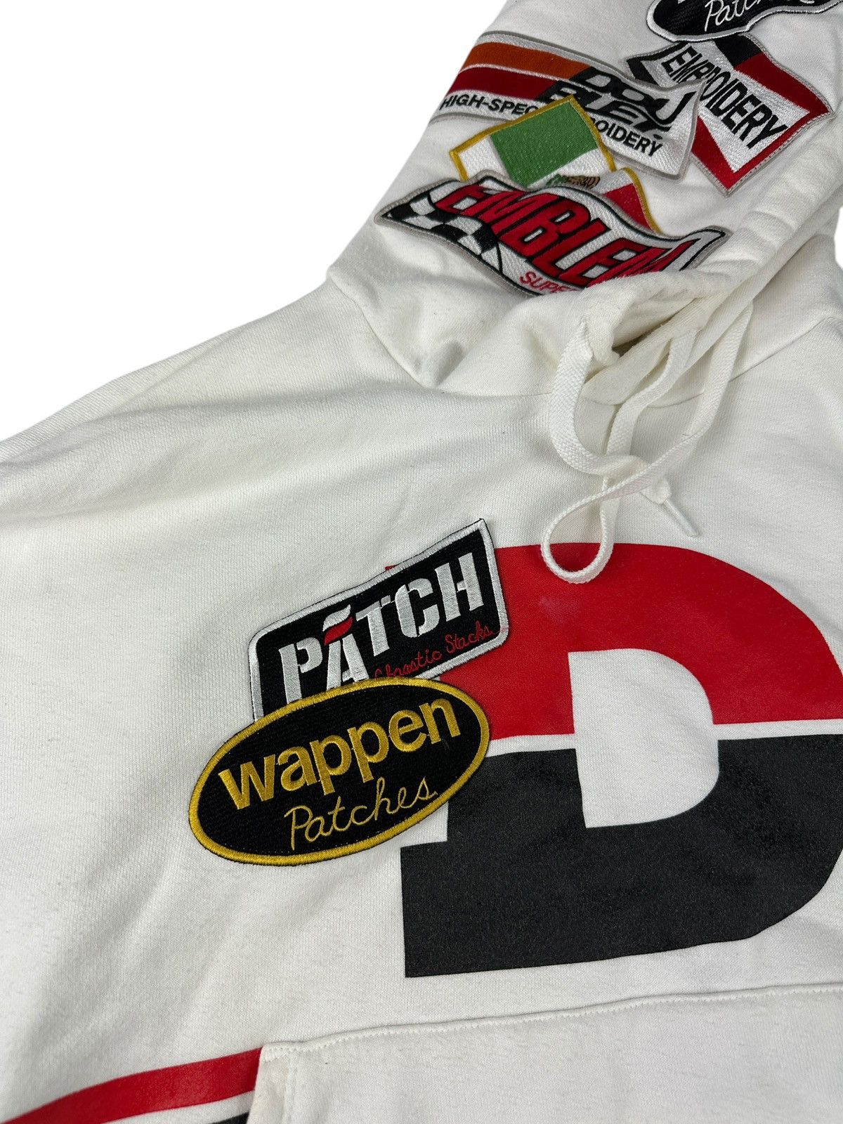 Doublet Doublet Chaos Patch Cropped Fit Hoodie Size US S / EU 44-46 / 1 - 3 Thumbnail
