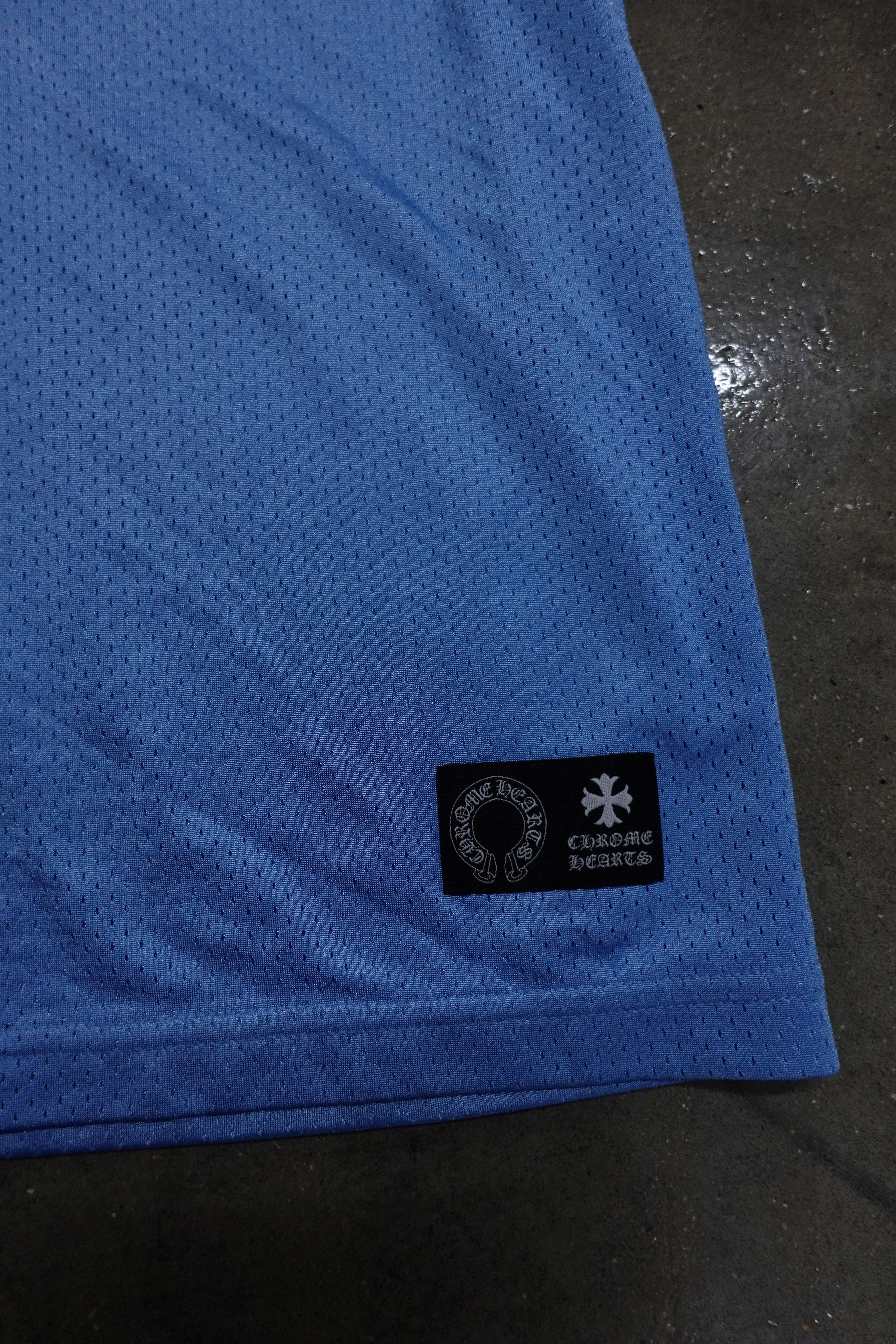 Chrome Hearts CHROME HEARTS MESH JERSEY SHORT SLEEVE BLUE Size US L / EU 52-54 / 3 - 4 Thumbnail