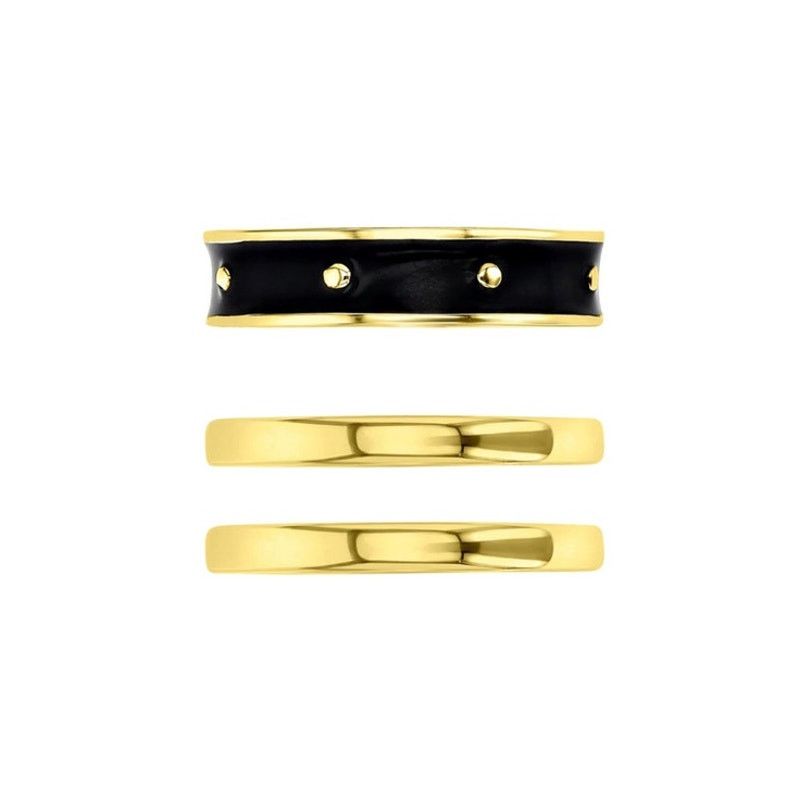 & Other Stories Julia Capri three piece stack ring set. Size 6 Size ONE SIZE - 1 Thumbnail