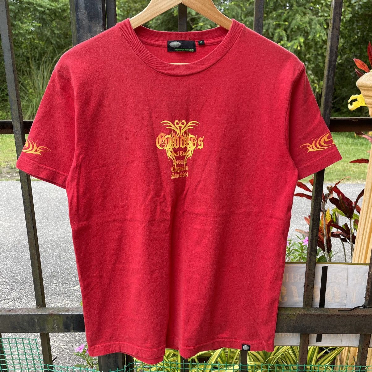 Vintage 🔥Vintage 00s Team Goddess Surf Team Surf Skate Wear Tee Size US M / EU 48-50 / 2 - 5 Thumbnail