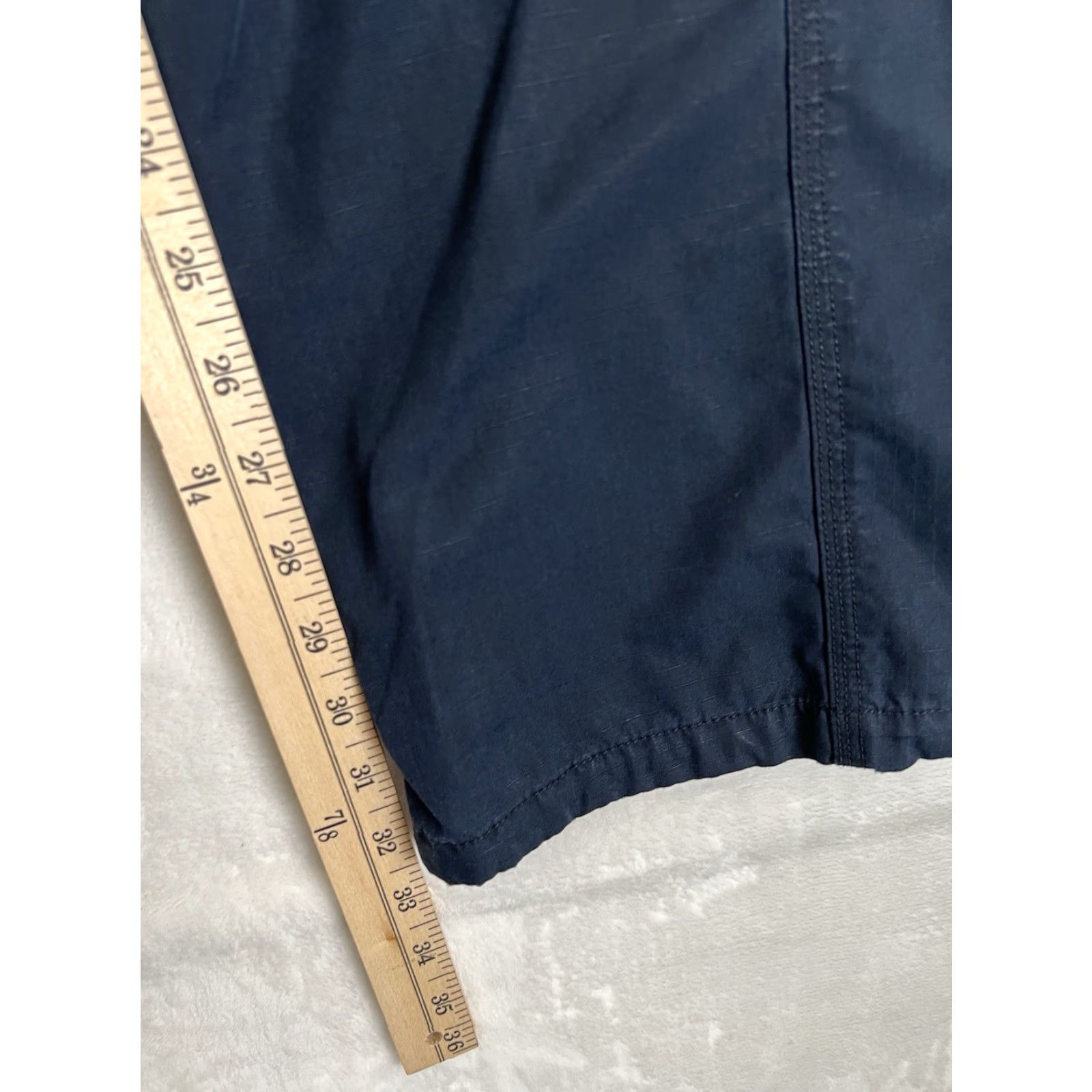 Vintage 5.11 Tactical Pants Mens M Cargo Workwear Straight Inseam 33 Blue Canvas Cotton Polyester Logo Pocket Size US 31 - 4 Thumbnail