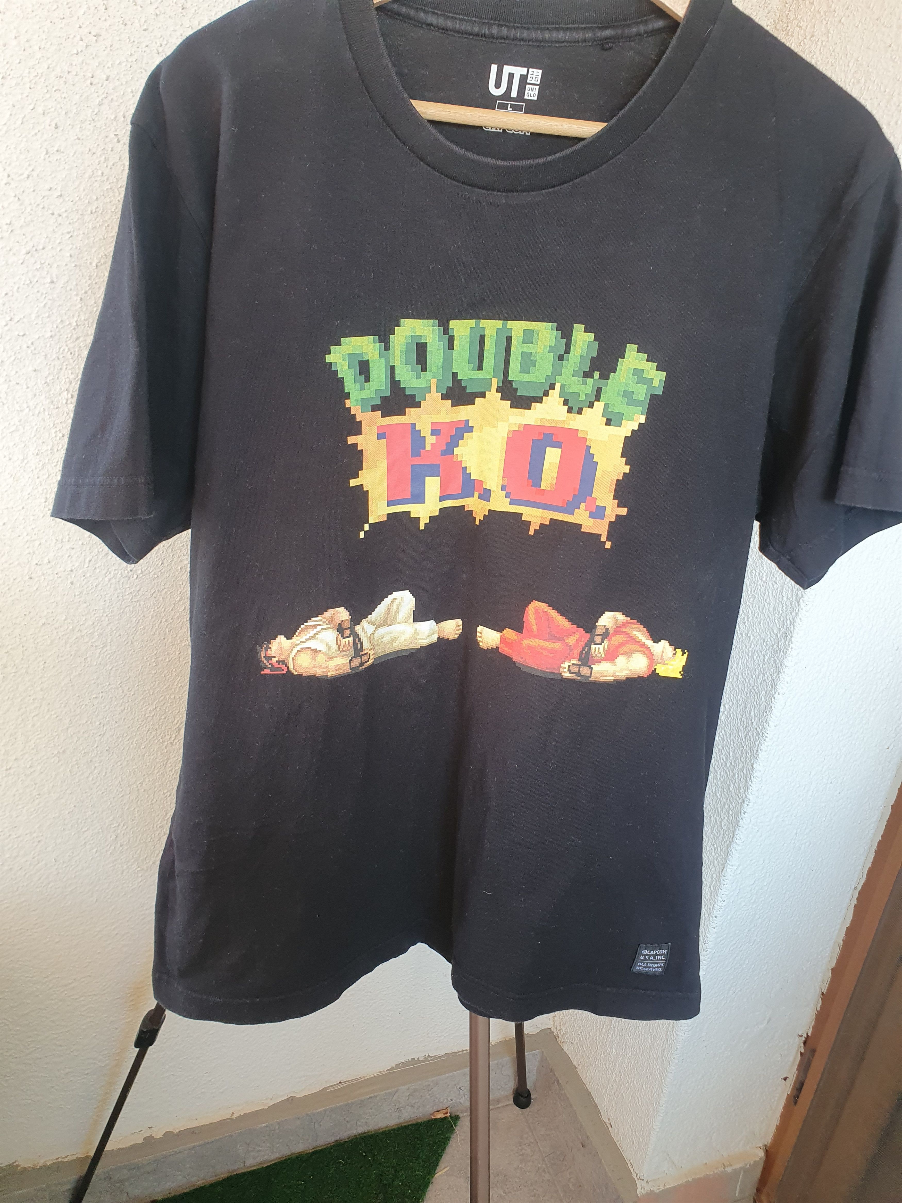 Anime × Uniqlo Uniqlo X Capcom Mortal Kombat Double KO t-shirt sz L Size US L / EU 52-54 / 3 - 4 Thumbnail