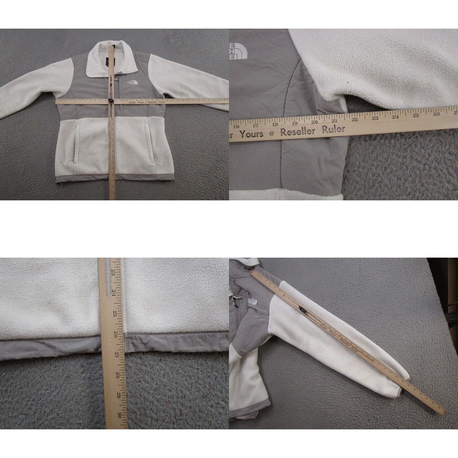 The North Face VINTAGE The North Face Denali Jacket Women’s L Fleece Zip Ivory 90s Outdoor Mens Womens Size L / US 10 / IT 46 - 8 Thumbnail