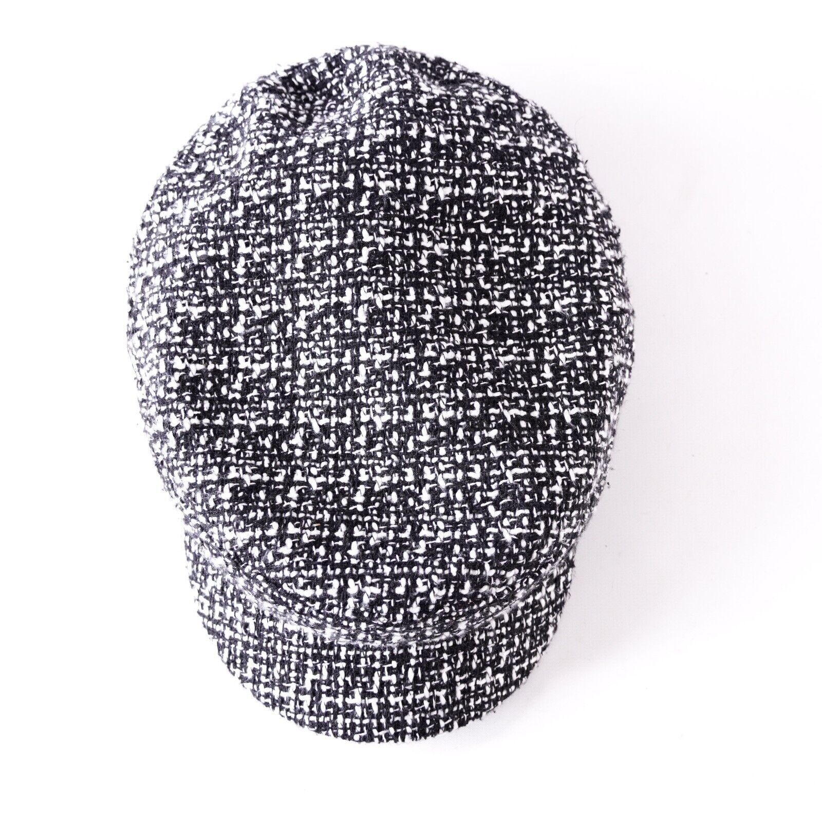 Other Mixit Knitted Crosshatch Checker Breton Hat Golf Cap Beret Size ONE SIZE - 6 Thumbnail
