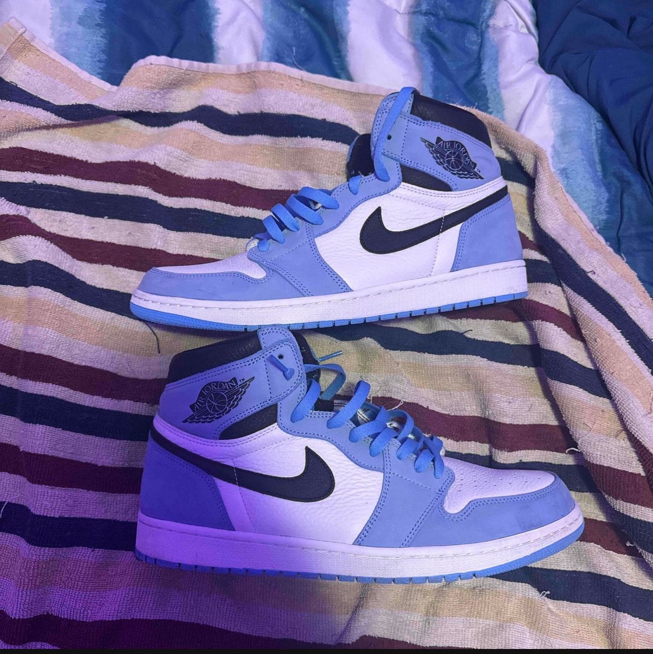 Jordan Brand Air Jordan Retro 1 University Blue(2021) Size US 14 / EU 47 - 1 Thumbnail