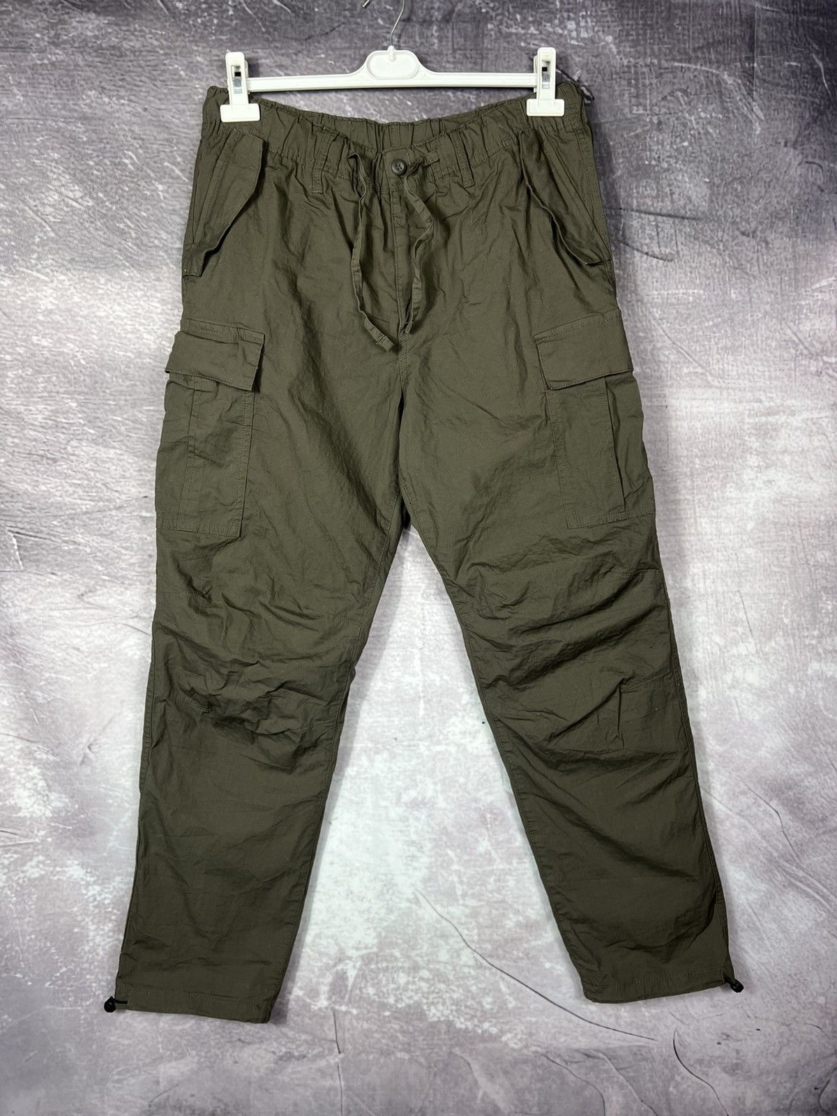 H&M Technical Khaki Cargo Pants Gorpcore/Military Style Y2K Size US 32 / EU 48 - 1 Thumbnail