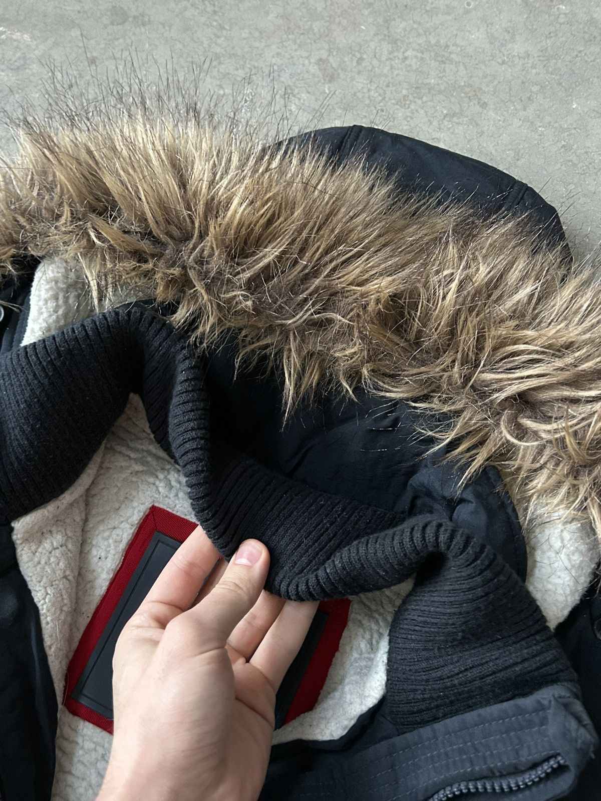Abercrombie & Fitch Abercrombie Parka Sherpa Fur Hoodie Jacket i6w9 style Size L / US 10 / IT 46 - 9 Thumbnail