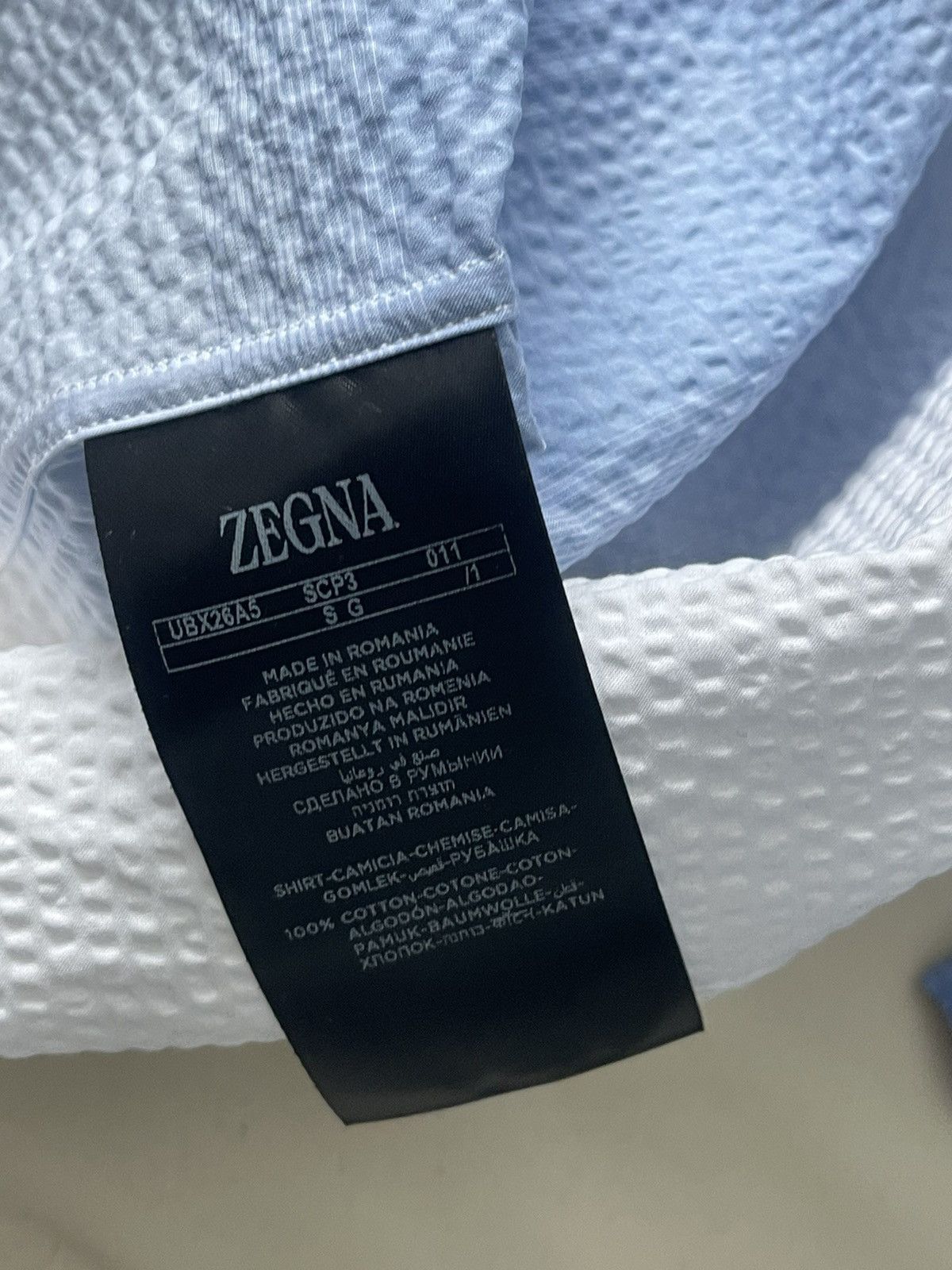 Ermenegildo Zegna Zegna Button Shirt (Transitional Color) Size US S / EU 44-46 / 1 - 5 Thumbnail
