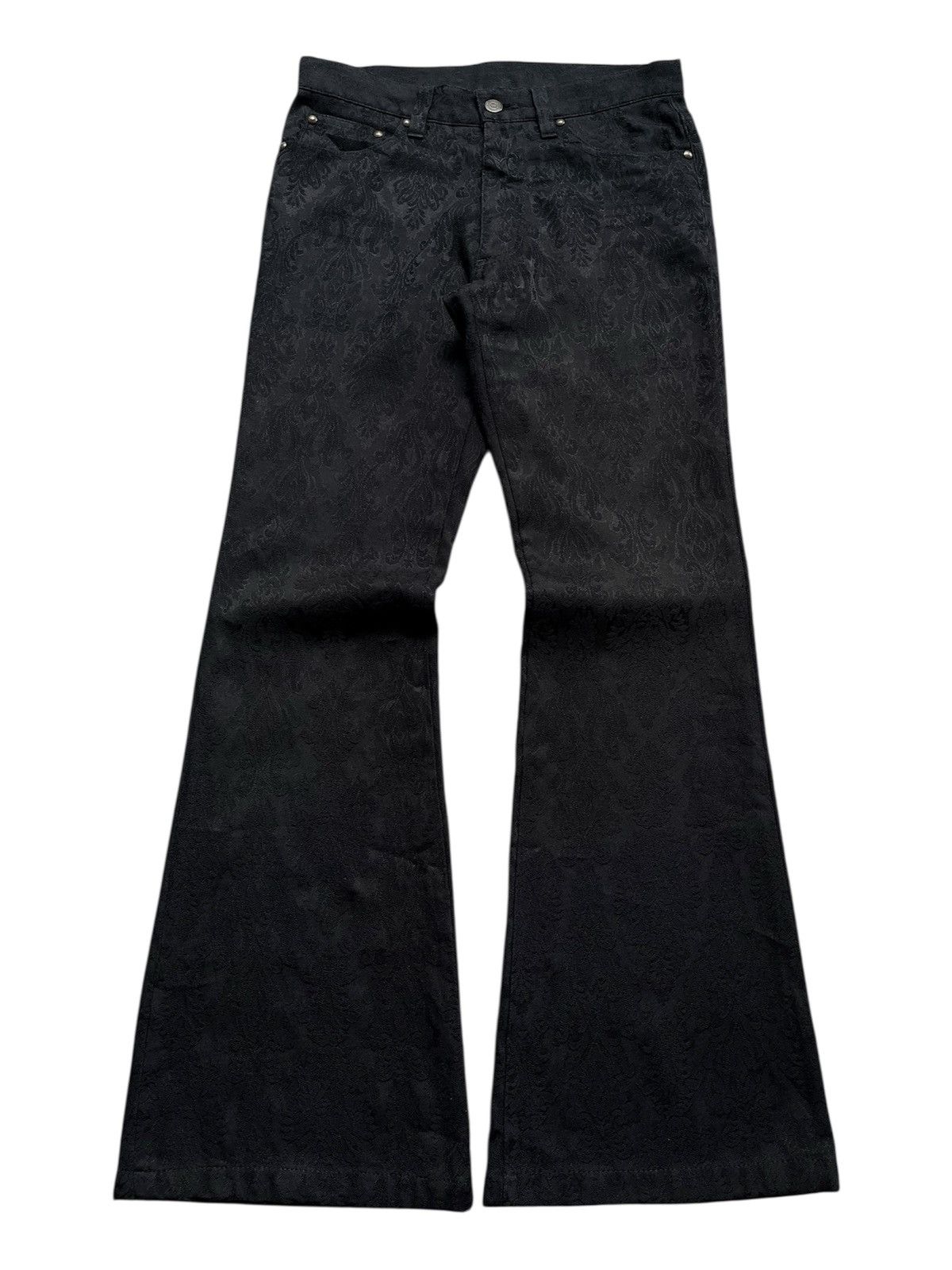 Tornado Mart Vintage Tornado Mart Abstrac Graphic Flare Pants Size US 28 / EU 44 - 1 Thumbnail