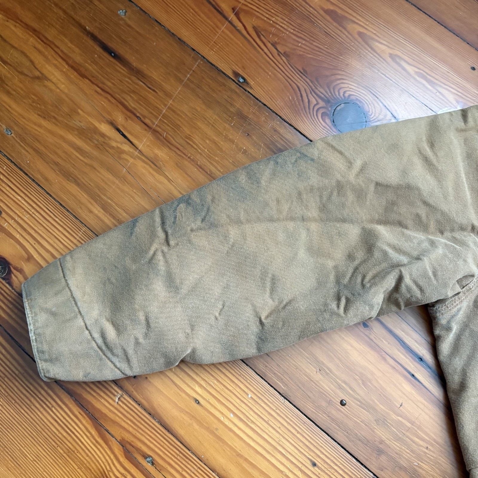 Carhartt × Vintage Vintage Carhartt Cropped Boxy Work Detroit Jacket Size L Size US L / EU 52-54 / 3 - 9 Thumbnail