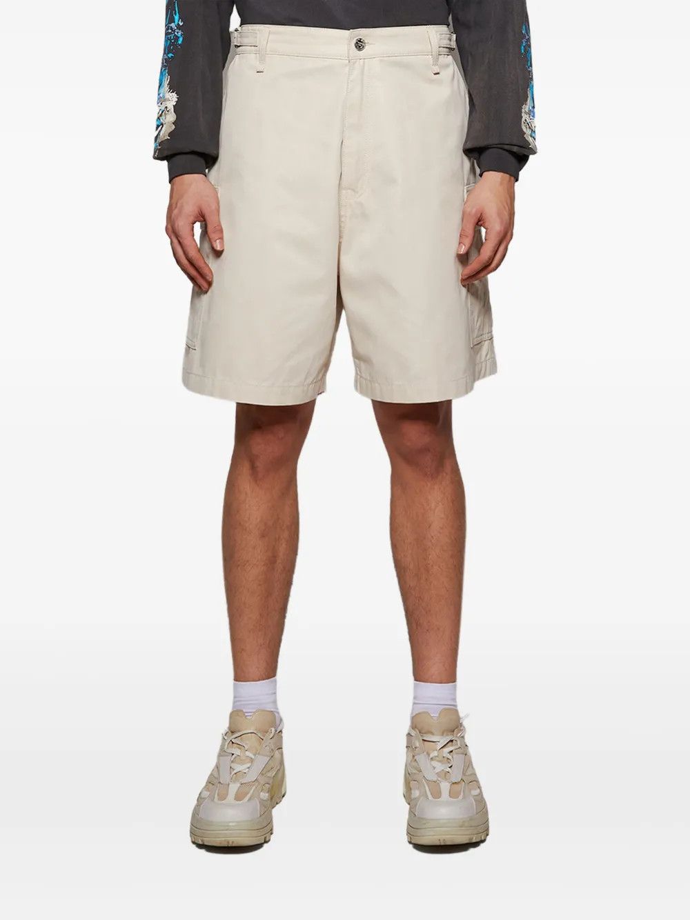 Vetements o1mle0226 Cargo Shorts in White Size US 32 / EU 48 - 3 Thumbnail